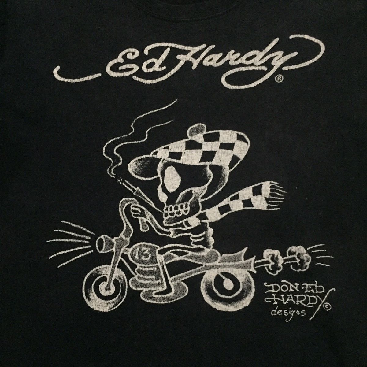 Christian Audigier Don Ed Hardy Skull tattoo Graphic Tee Size US L / EU 52-54 / 3 - 7 Thumbnail