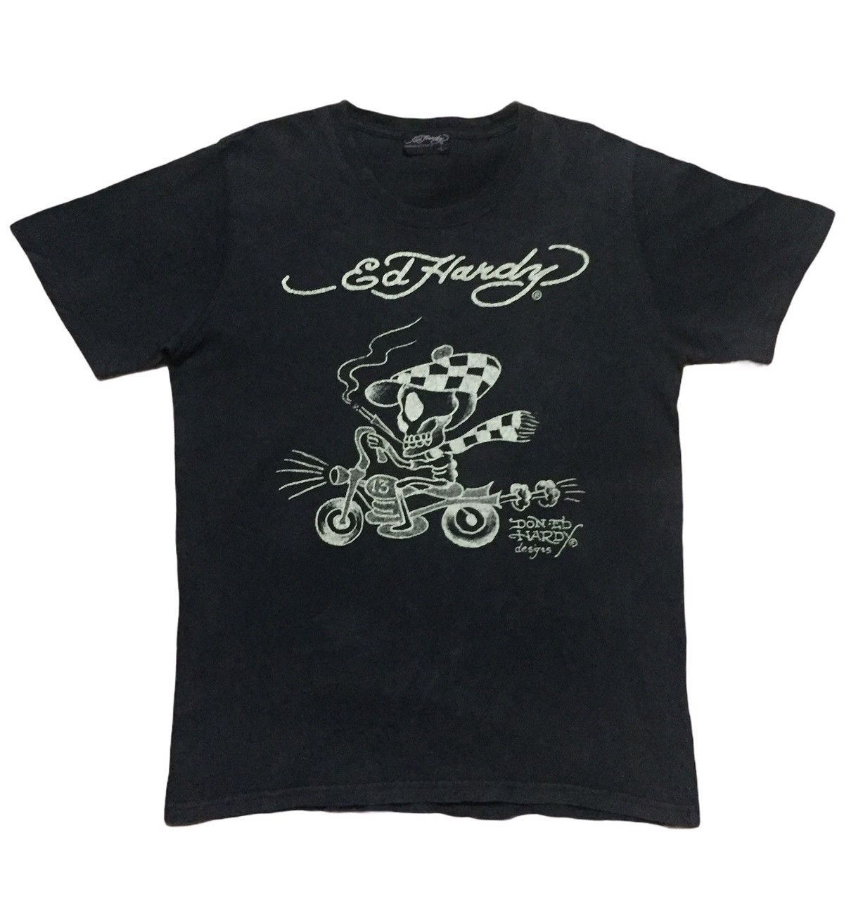 Christian Audigier Don Ed Hardy Skull tattoo Graphic Tee Size US L / EU 52-54 / 3 - 1 Thumbnail