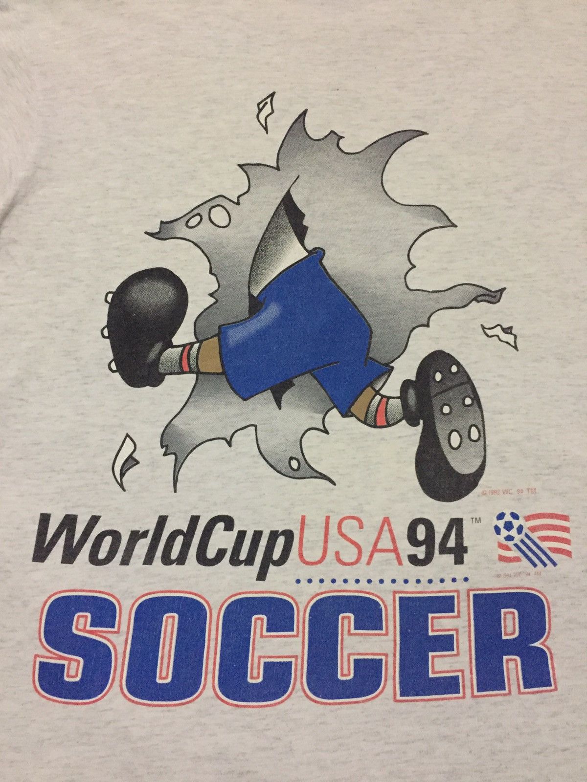 Vintage World Cup Usa 94 Vintage Mirror Tee ©️1991 Size US M / EU 48-50 / 2 - 7 Thumbnail