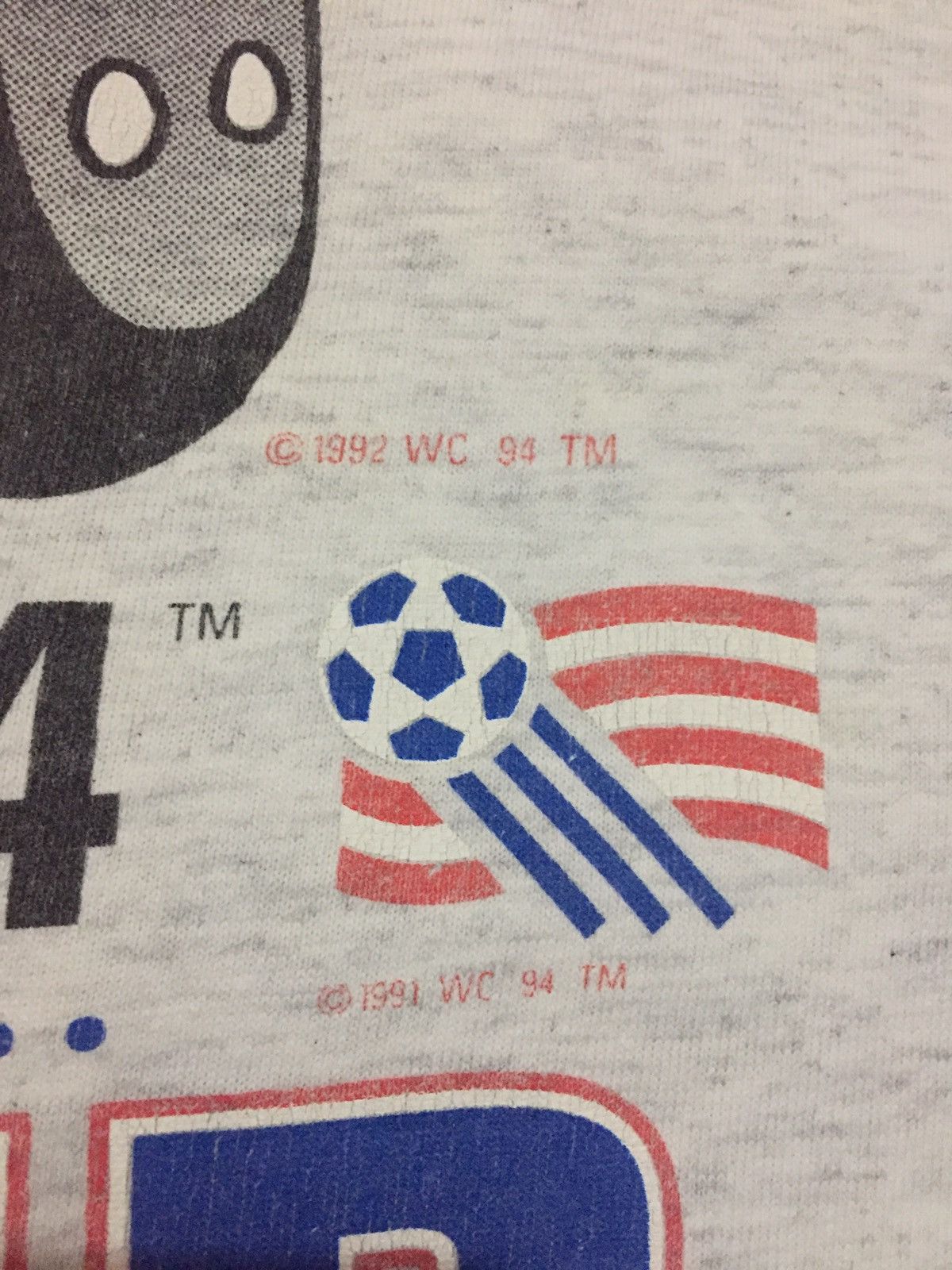 Vintage World Cup Usa 94 Vintage Mirror Tee ©️1991 Size US M / EU 48-50 / 2 - 8 Thumbnail