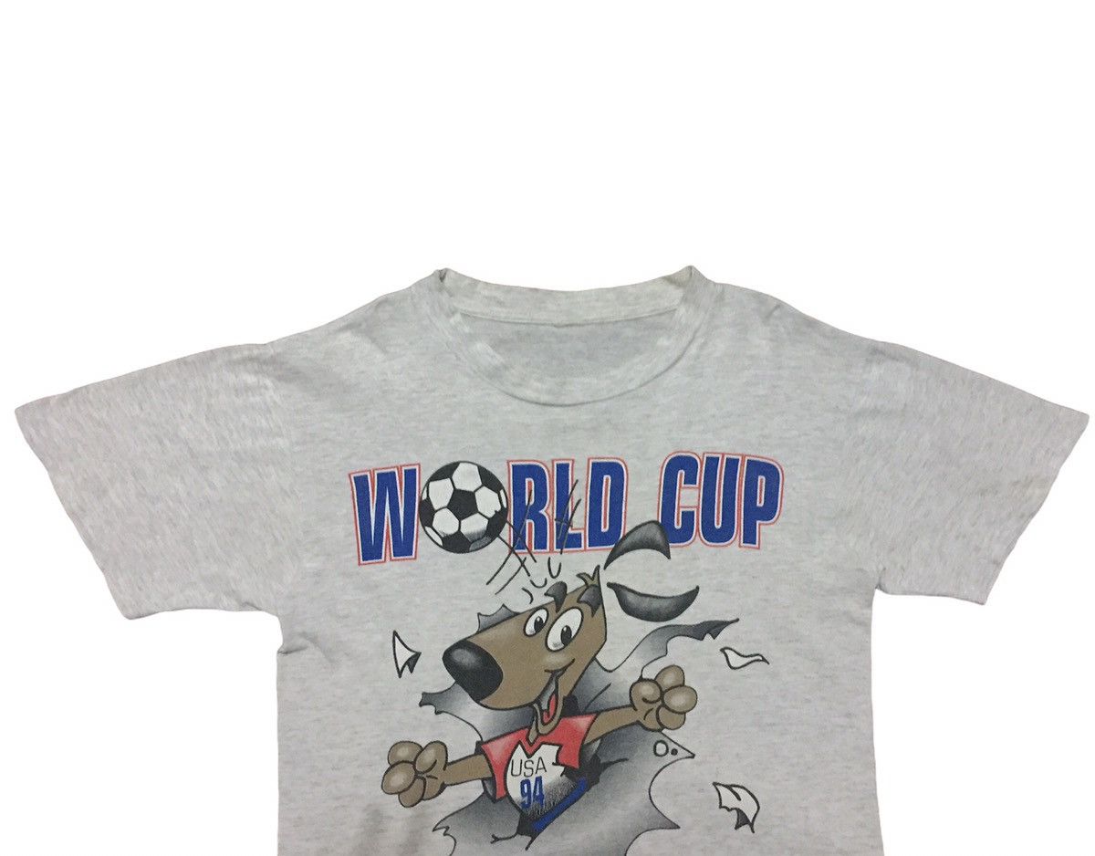 Vintage World Cup Usa 94 Vintage Mirror Tee ©️1991 Size US M / EU 48-50 / 2 - 2 Thumbnail