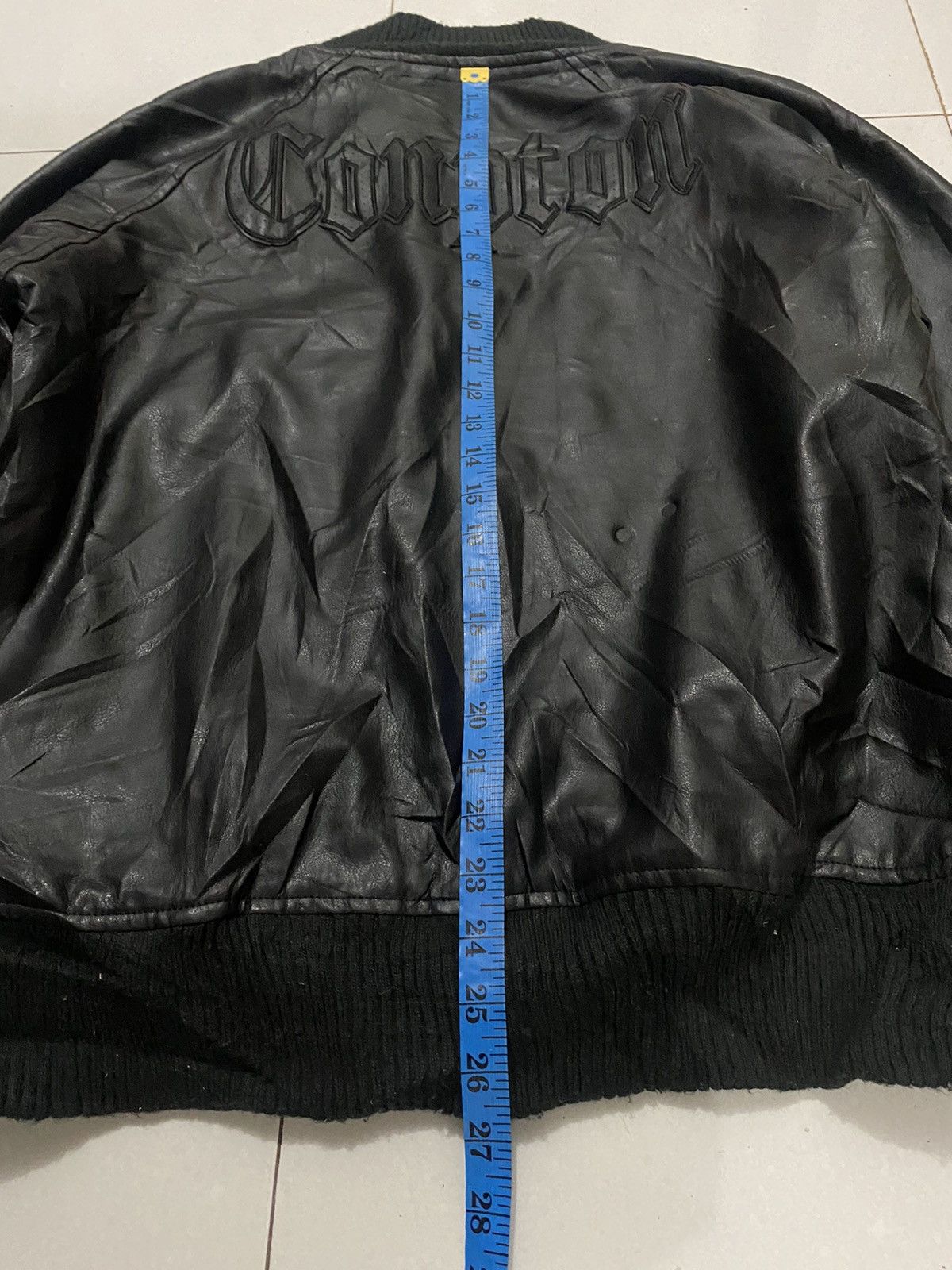 Rap Tees × Vintage Conart Straight Outta COMPTON Leather Jacket Size US L / EU 52-54 / 3 - 9 Thumbnail