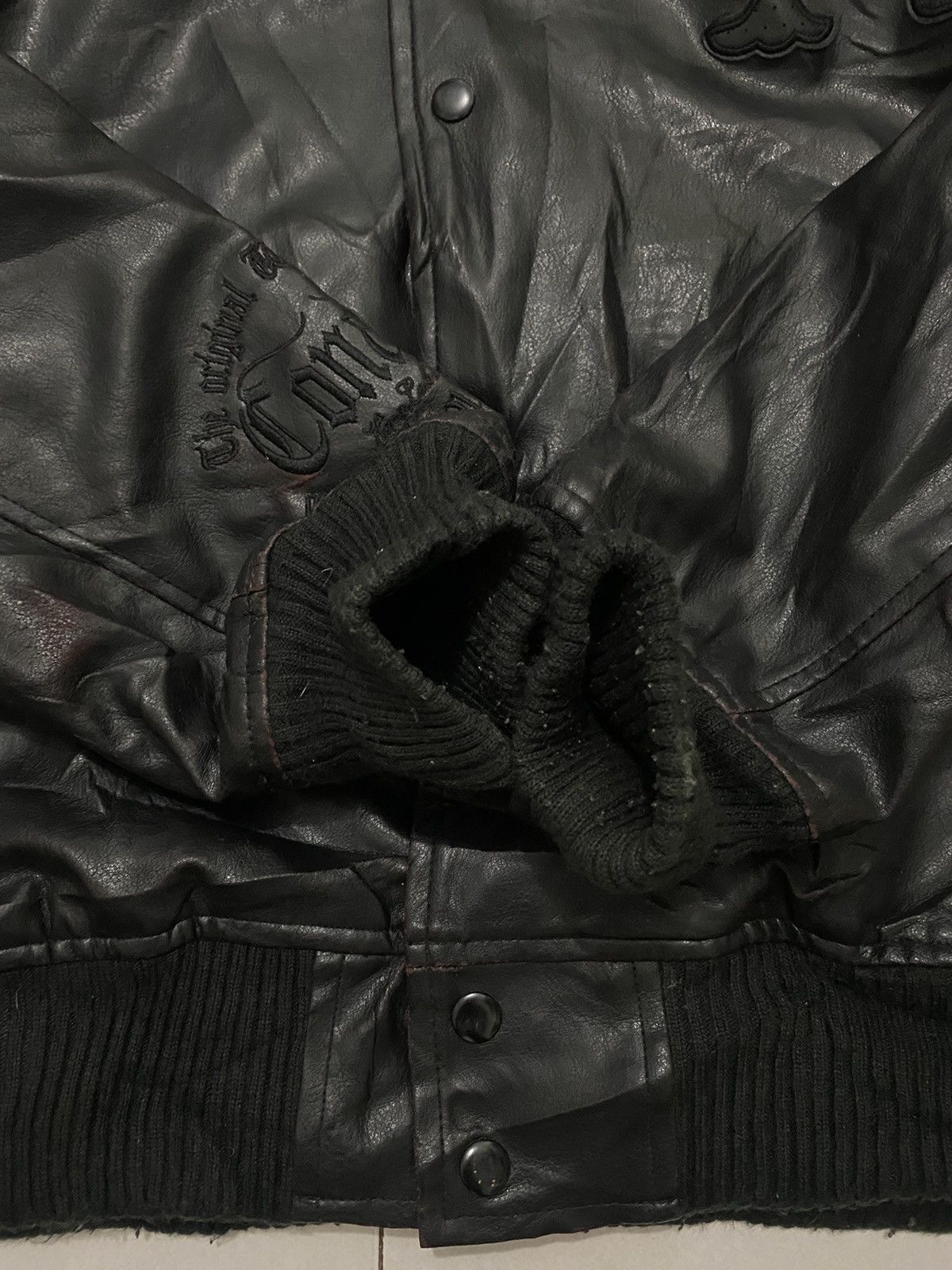 Rap Tees × Vintage Conart Straight Outta COMPTON Leather Jacket Size US L / EU 52-54 / 3 - 7 Thumbnail