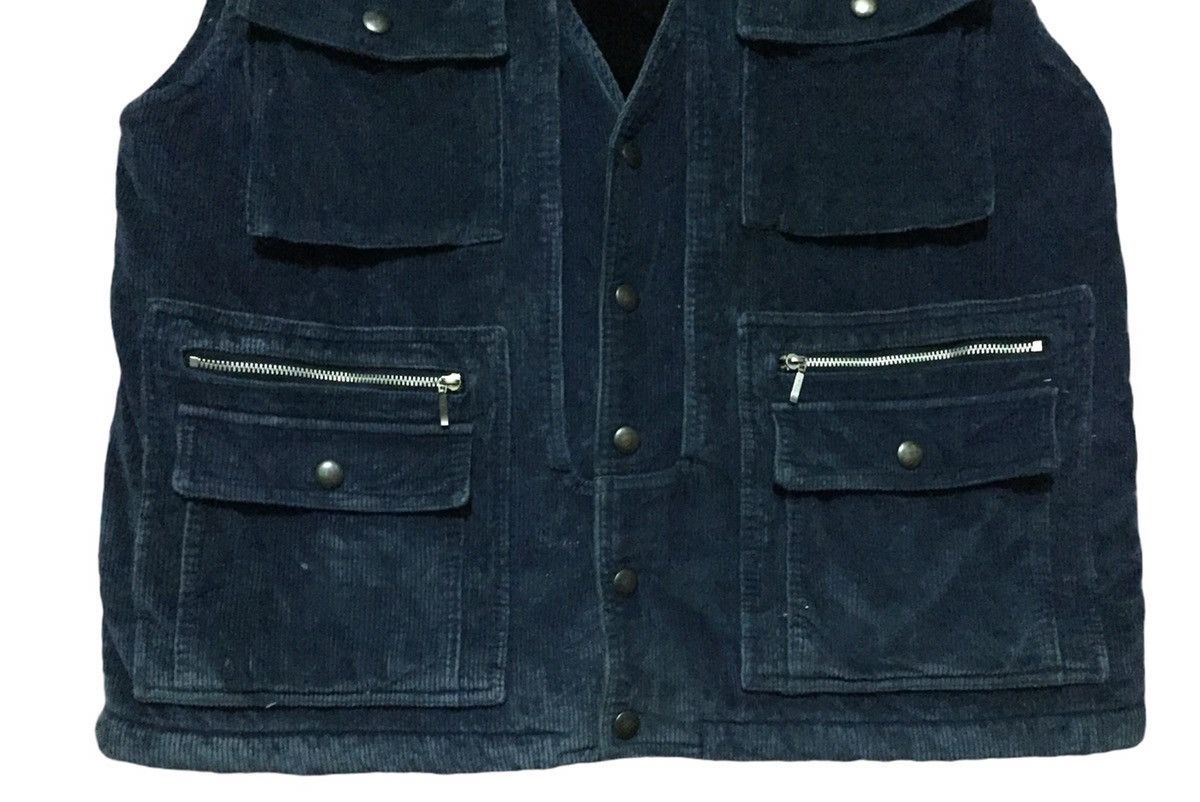 Japanese Brand P & F Coudroy Multipocket Vest Rare Size US L / EU 52-54 / 3 - 3 Thumbnail
