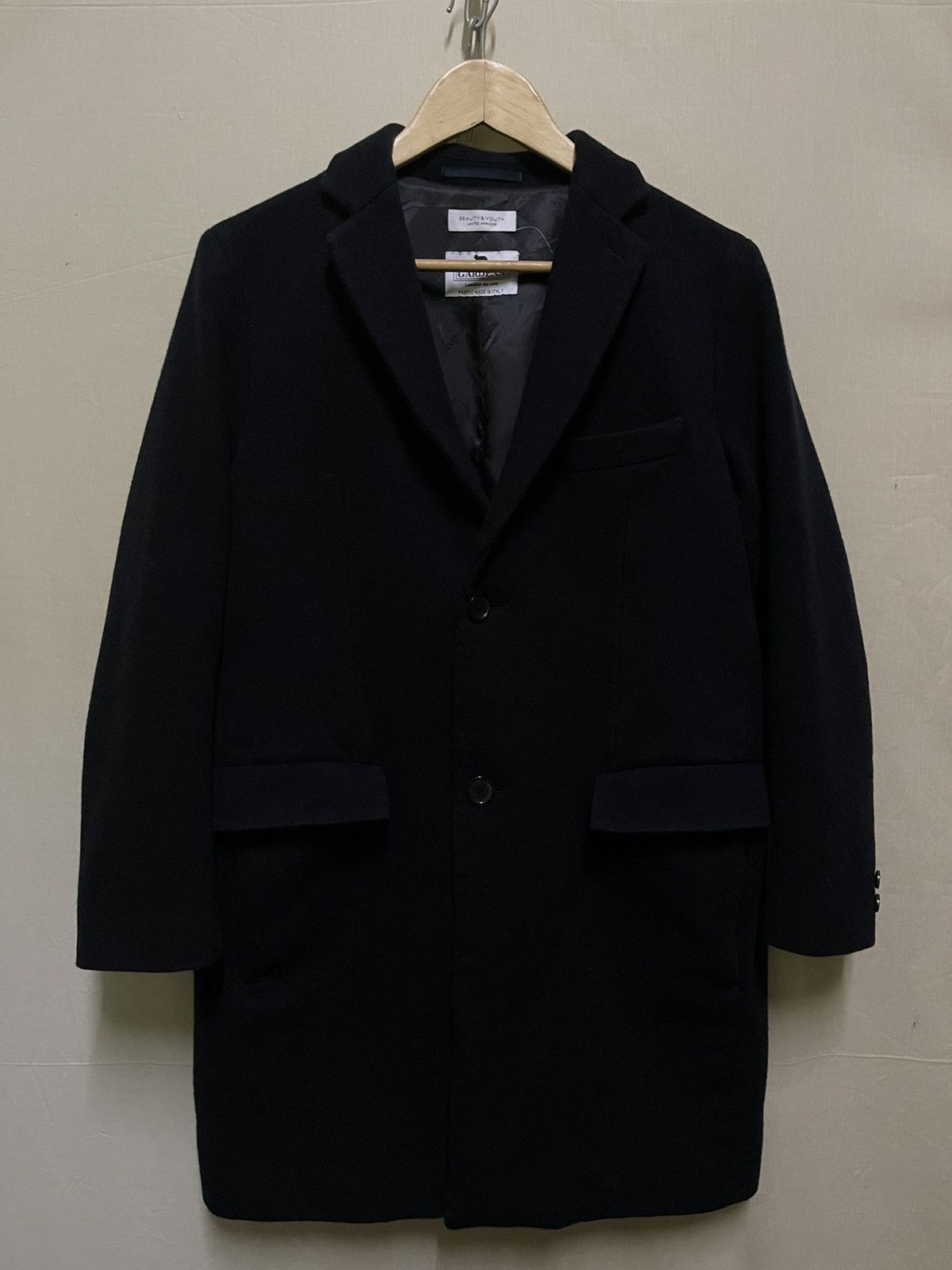 BEAUTY&YOUTH Beauty & Youth by Gardena Italy Wool Long Coat Size US M / EU 48-50 / 2 - 1 Thumbnail