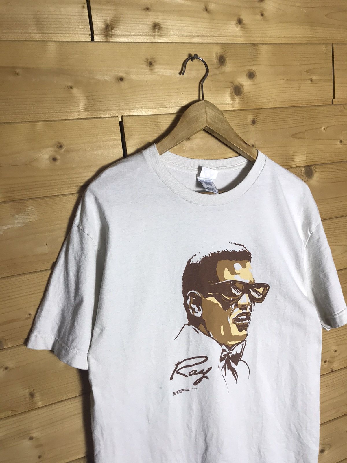 Band Tees 2005 Vintage Ray Charles t-shirt Size US L / EU 52-54 / 3 - 2 Thumbnail