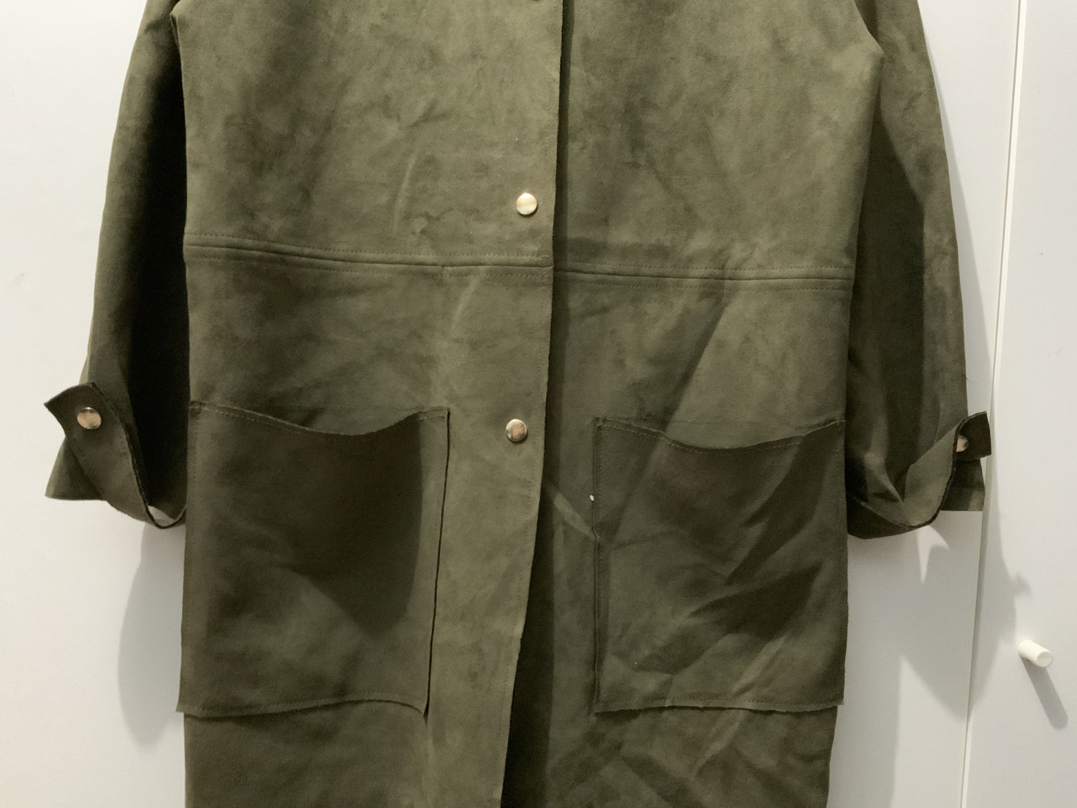 Zara Zara Leather Trench Coat Size US L / EU 52-54 / 3 - 8 Thumbnail