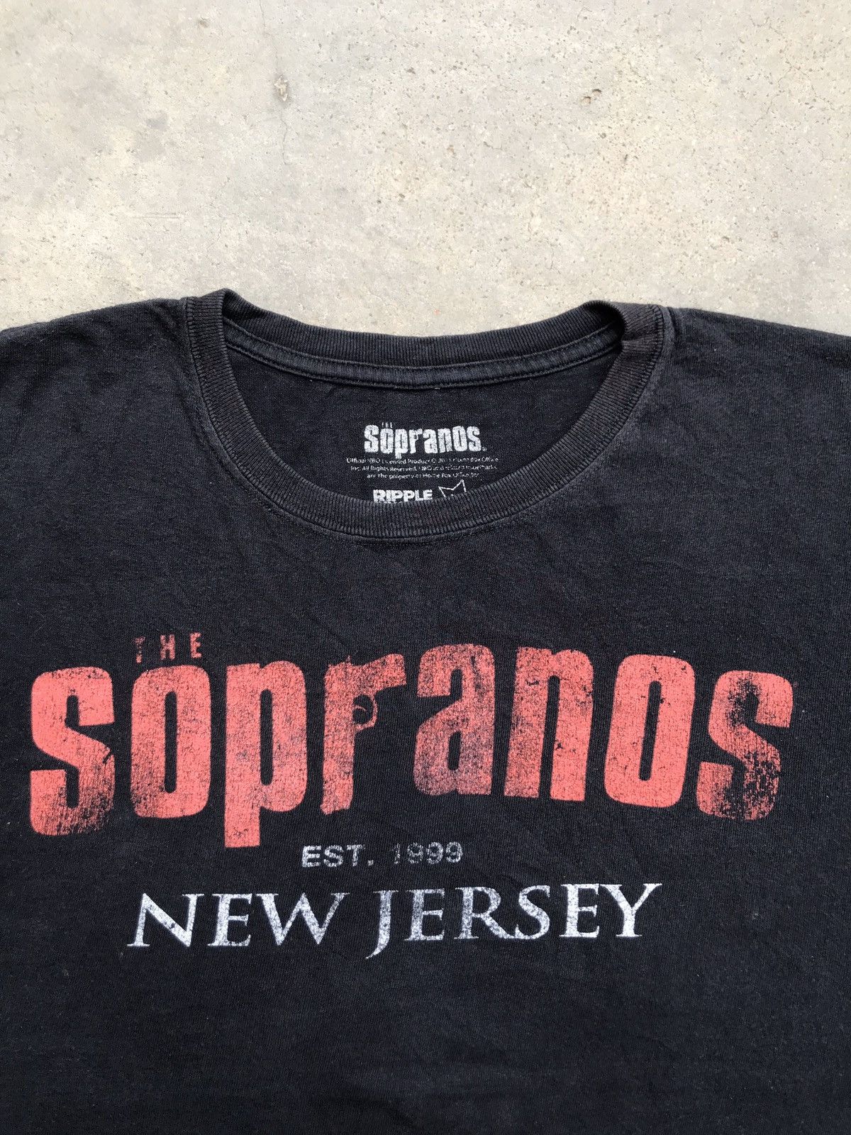 Vintage VINTAGE Y2K THE SOPRANOS HBO MOVIE PROMO NEW JERSEY XL TEE Size US XL / EU 56 / 4 - 2 Thumbnail