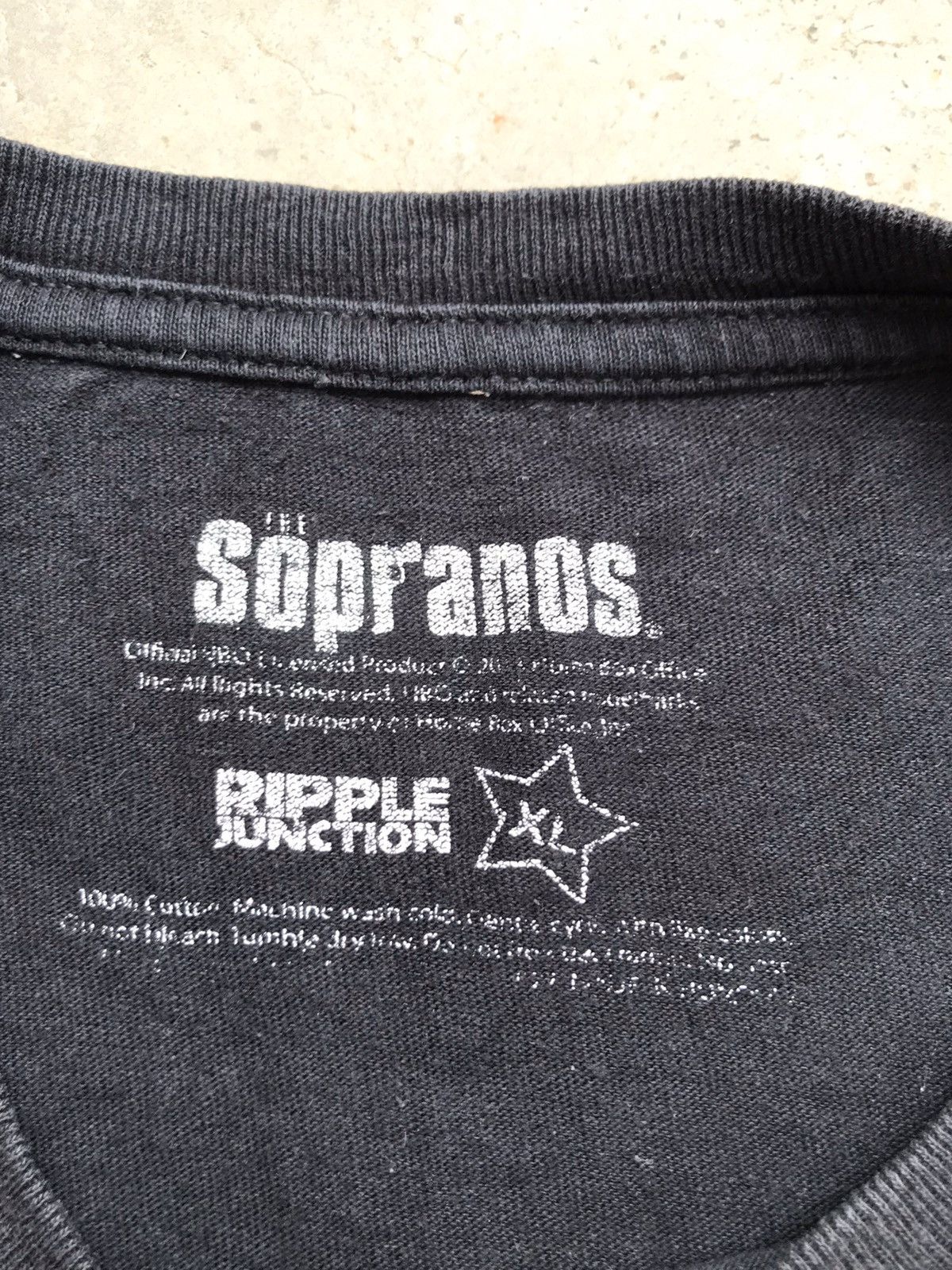 Vintage VINTAGE Y2K THE SOPRANOS HBO MOVIE PROMO NEW JERSEY XL TEE Size US XL / EU 56 / 4 - 4 Thumbnail