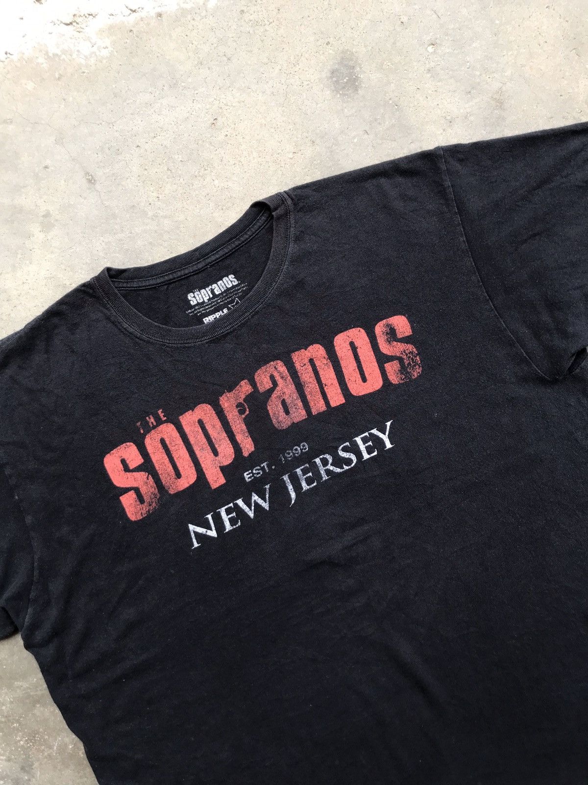 Vintage VINTAGE Y2K THE SOPRANOS HBO MOVIE PROMO NEW JERSEY XL TEE Size US XL / EU 56 / 4 - 3 Thumbnail