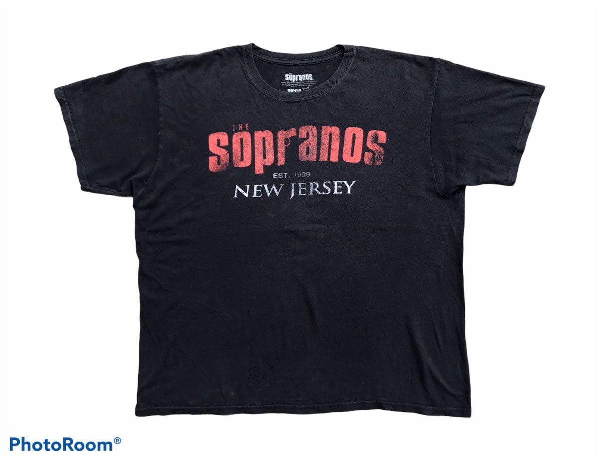 Vintage VINTAGE Y2K THE SOPRANOS HBO MOVIE PROMO NEW JERSEY XL TEE Size US XL / EU 56 / 4 - 1 Thumbnail