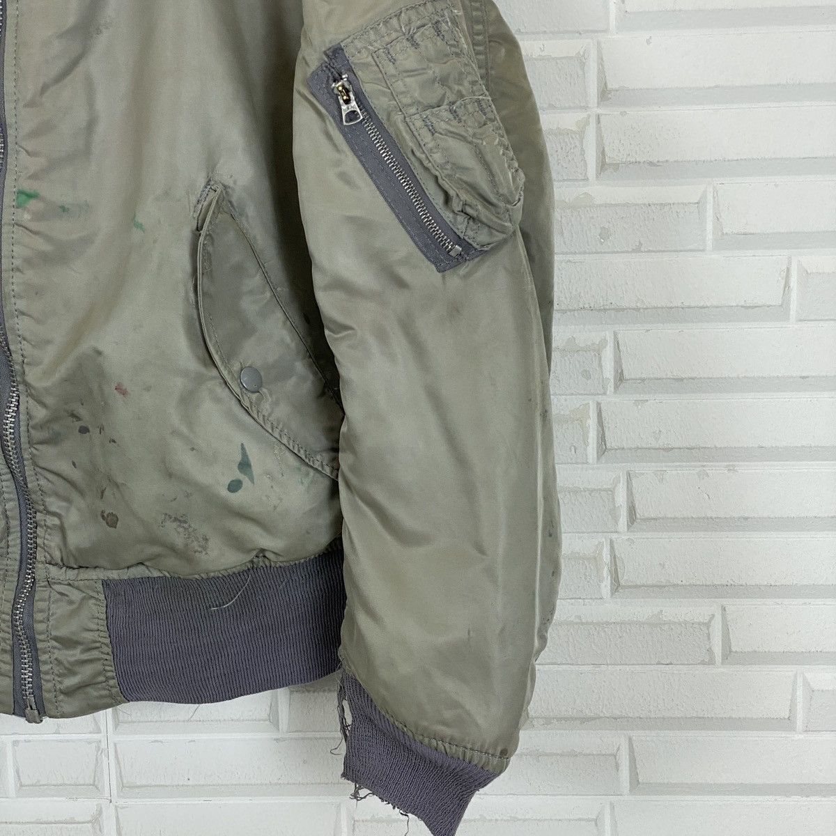 Alpha Industries 🔥LAST PRICE🔥 Alpha USAF Type MA-1 Reversible Bomber Jacket Size US M / EU 48-50 / 2 - 6 Thumbnail