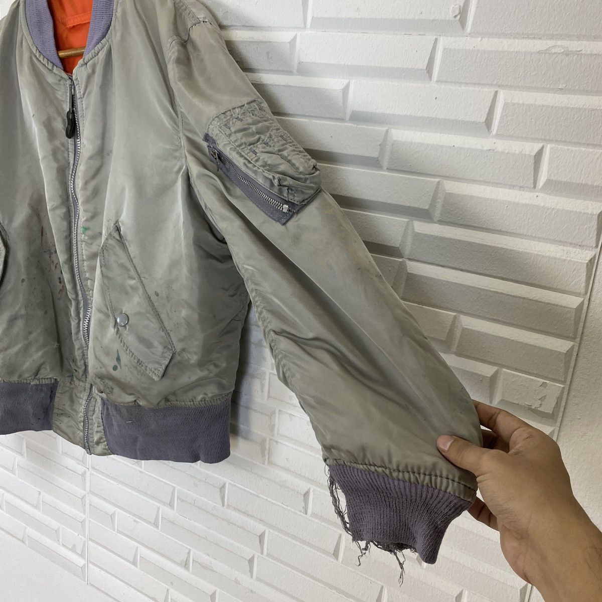 Alpha Industries 🔥LAST PRICE🔥 Alpha USAF Type MA-1 Reversible Bomber Jacket Size US M / EU 48-50 / 2 - 11 Thumbnail