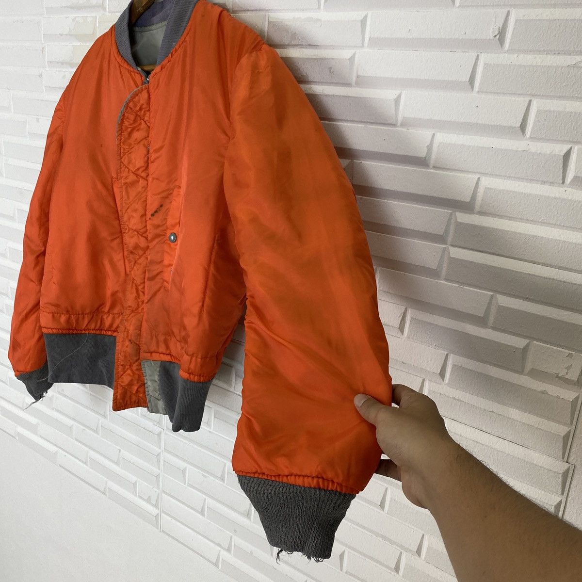 Alpha Industries 🔥LAST PRICE🔥 Alpha USAF Type MA-1 Reversible Bomber Jacket Size US M / EU 48-50 / 2 - 19 Thumbnail