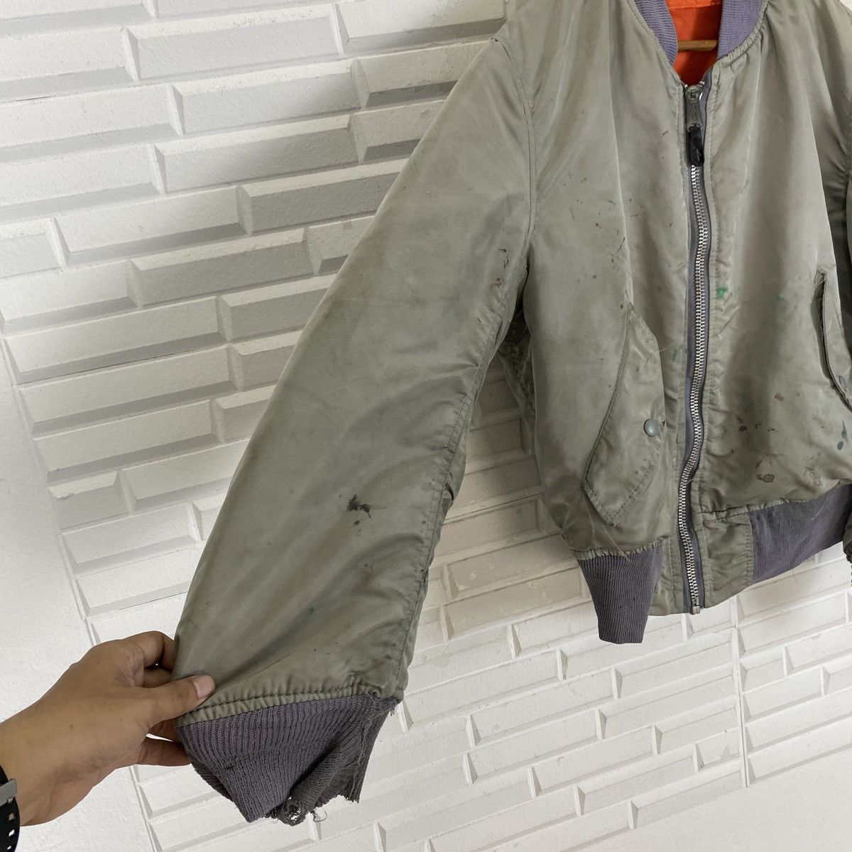 Alpha Industries 🔥LAST PRICE🔥 Alpha USAF Type MA-1 Reversible Bomber Jacket Size US M / EU 48-50 / 2 - 10 Thumbnail