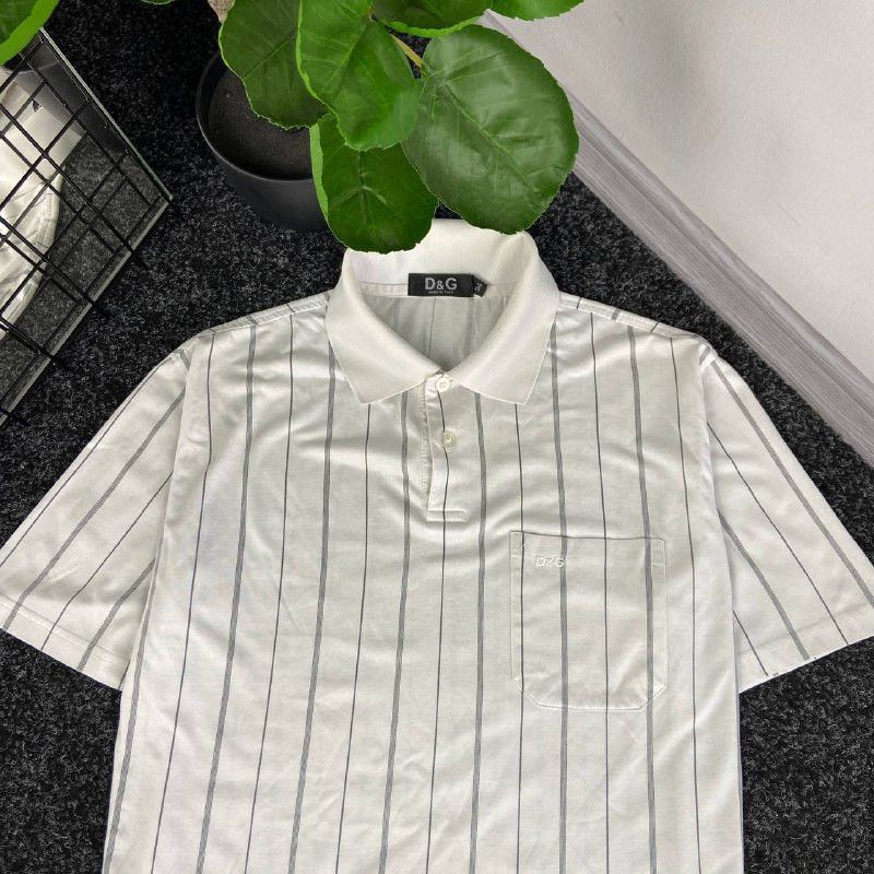 Dolce & Gabbana Dolce & Gabbana Luxury Striped Pocket T-Shirt Size US XL / EU 56 / 4 - 2 Thumbnail