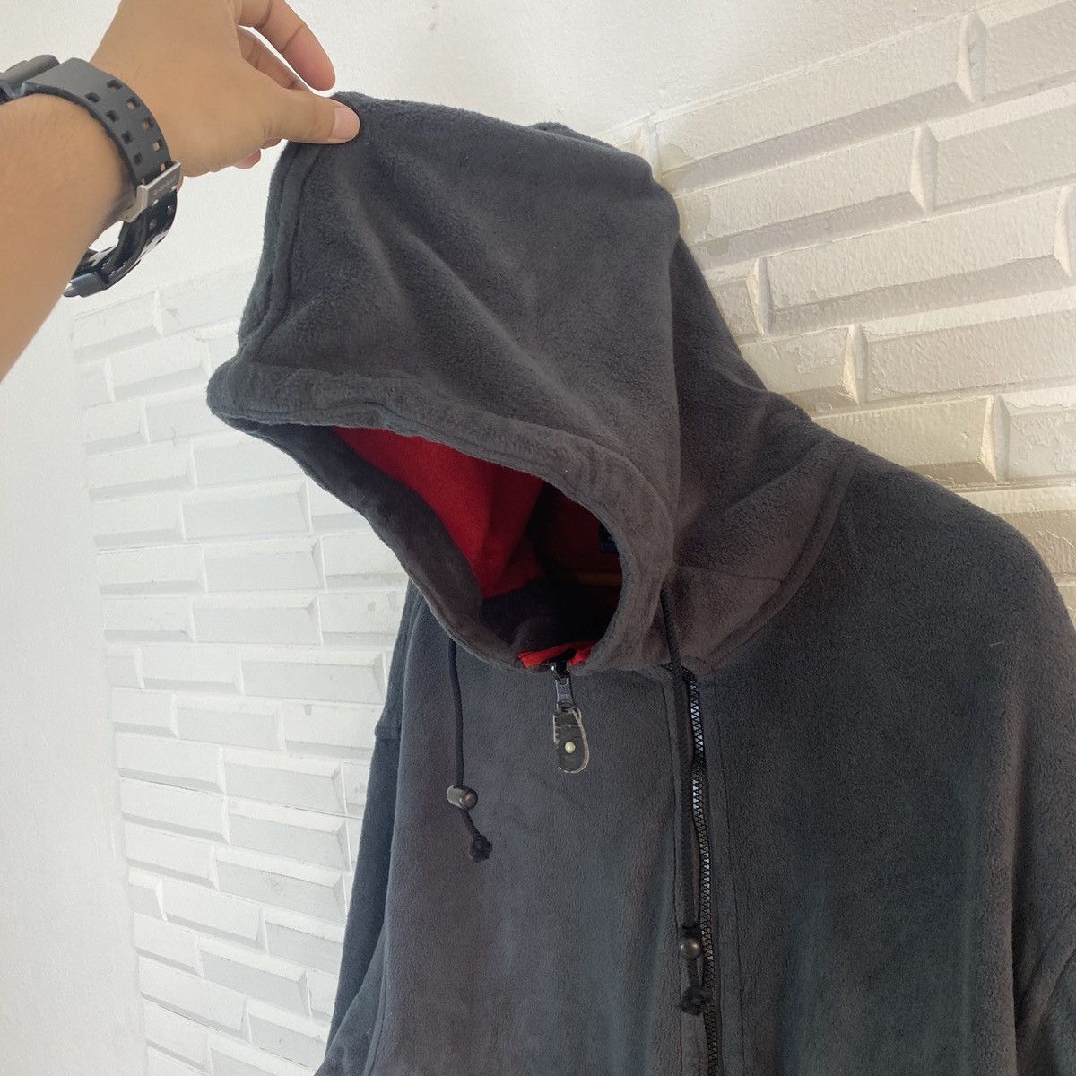 Polartec Polartec Quiksilver Fleece Hooded Jacket Size US L / EU 52-54 / 3 - 13 Thumbnail