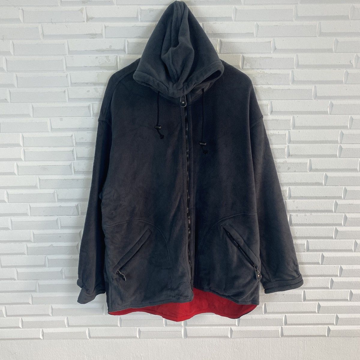 Polartec Polartec Quiksilver Fleece Hooded Jacket Size US L / EU 52-54 / 3 - 2 Thumbnail