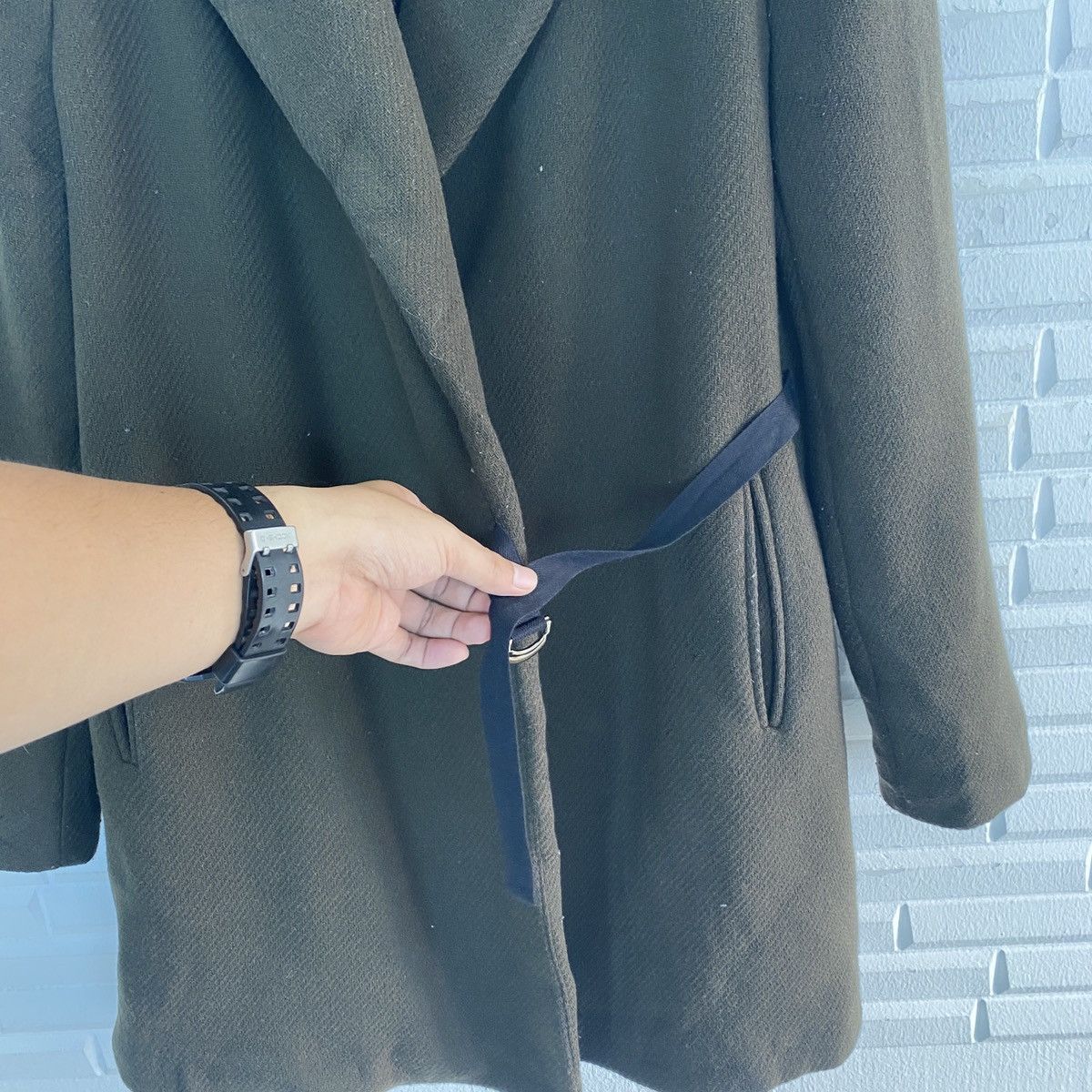 Zara 🔥LAST PRICE🔥 Zara Woman Long Wool Coat Made In Spain Size M / US 6-8 / IT 42-44 - 13 Thumbnail