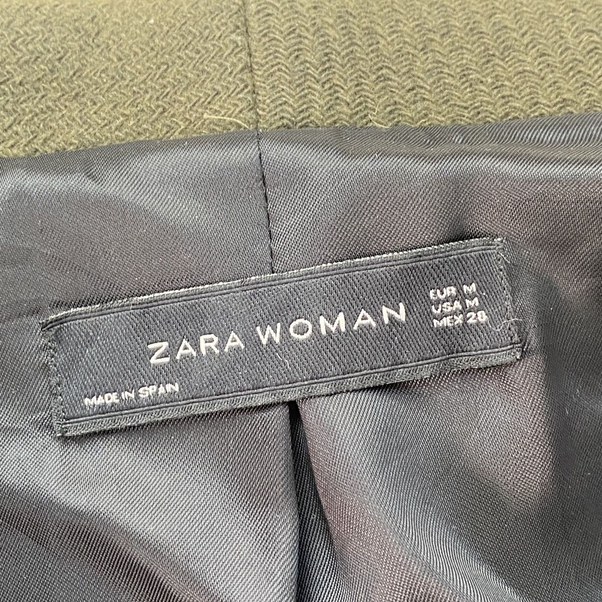 Zara 🔥LAST PRICE🔥 Zara Woman Long Wool Coat Made In Spain Size M / US 6-8 / IT 42-44 - 17 Thumbnail