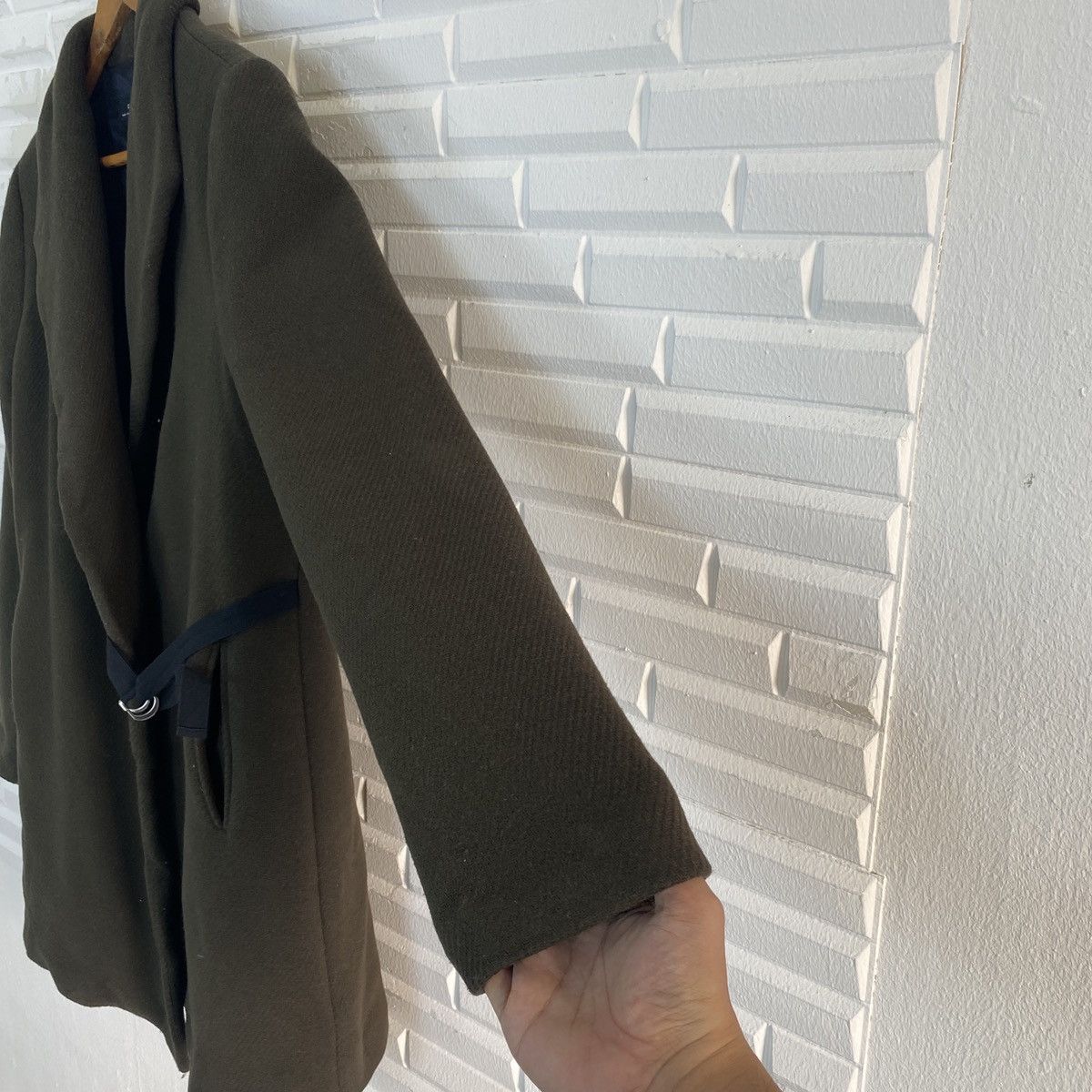 Zara 🔥LAST PRICE🔥 Zara Woman Long Wool Coat Made In Spain Size M / US 6-8 / IT 42-44 - 11 Thumbnail