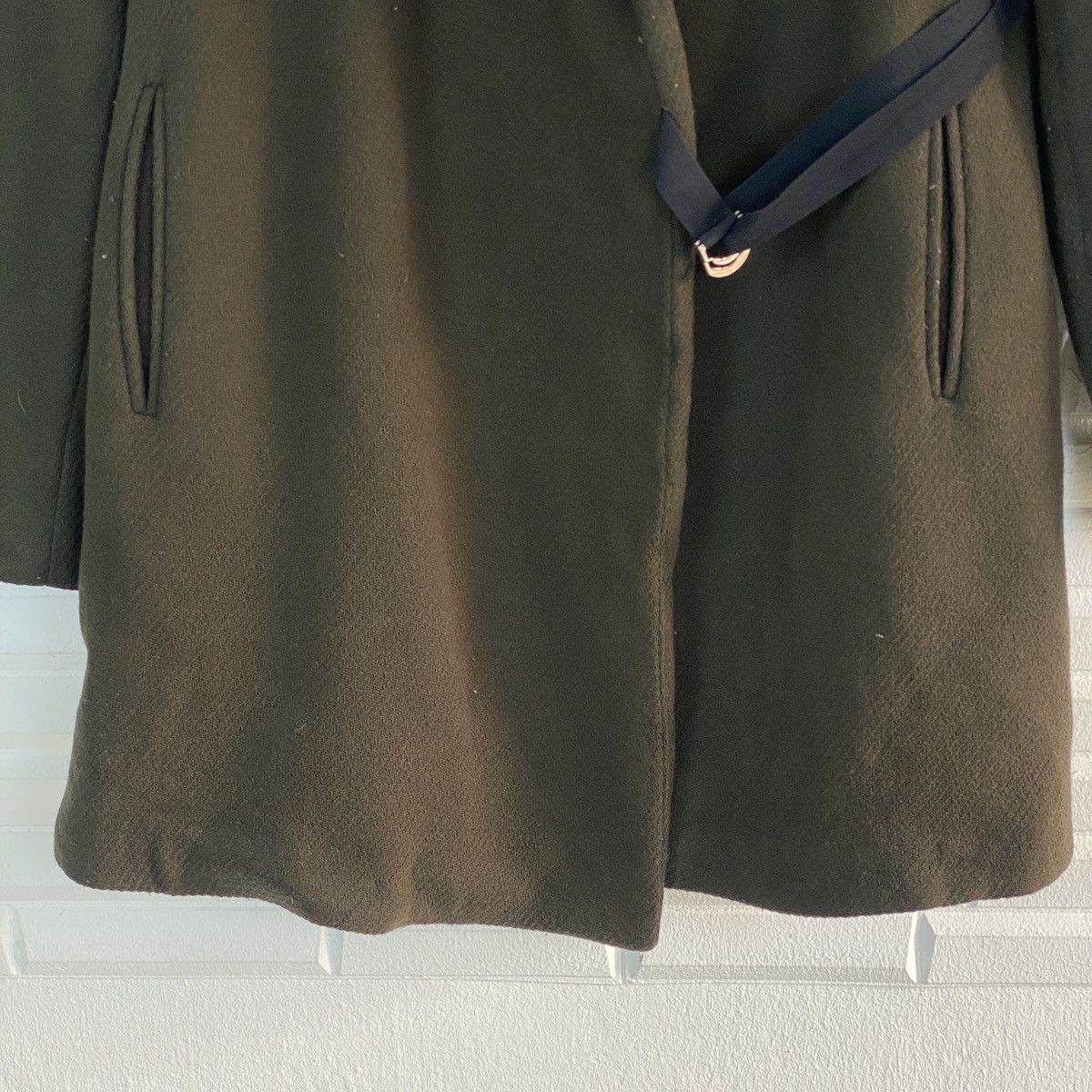 Zara 🔥LAST PRICE🔥 Zara Woman Long Wool Coat Made In Spain Size M / US 6-8 / IT 42-44 - 6 Thumbnail