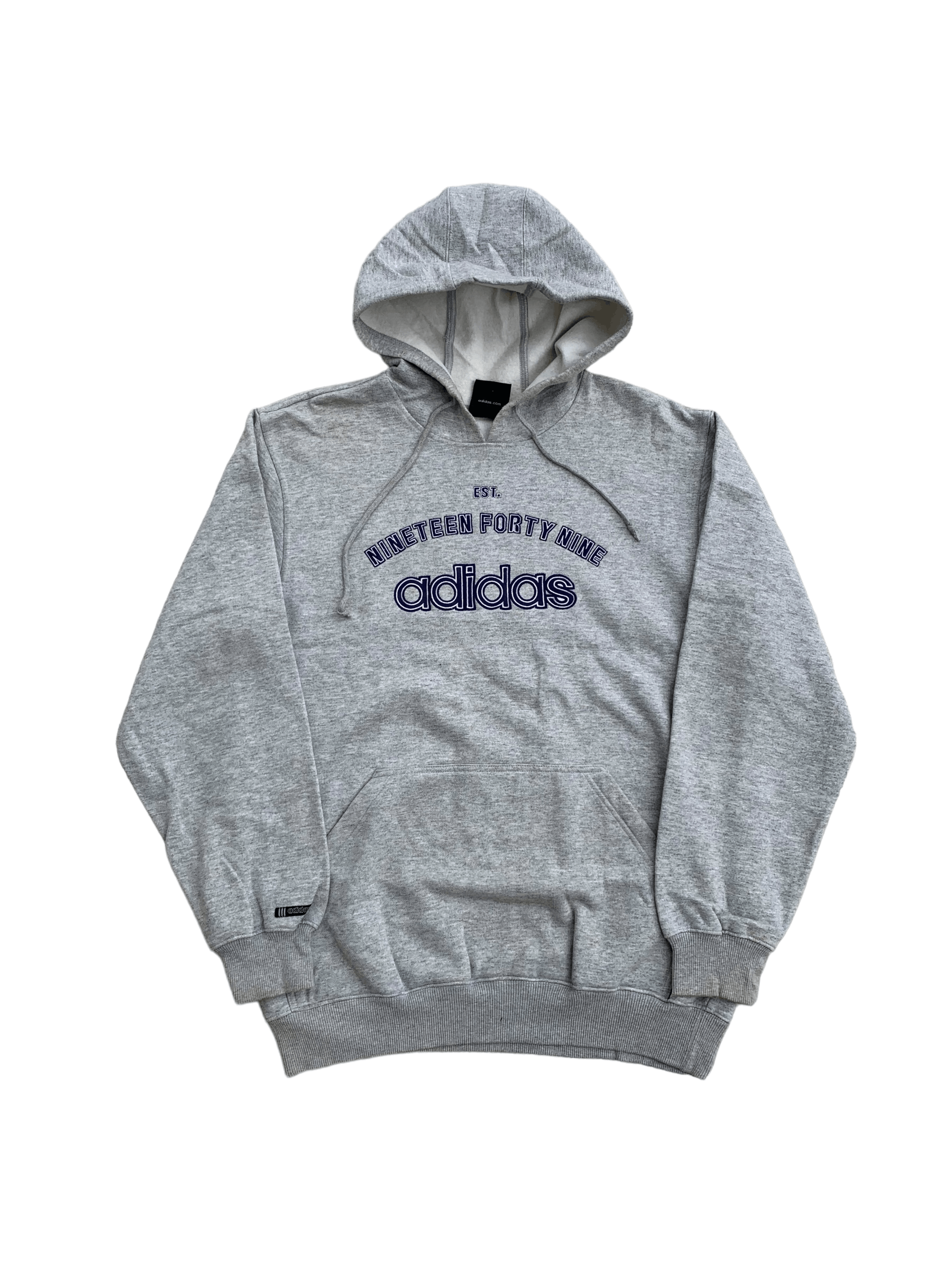 Adidas Vintage Adidas Embroidery Spell Out Logo Hoodie Size US L / EU 52-54 / 3 - 1 Thumbnail