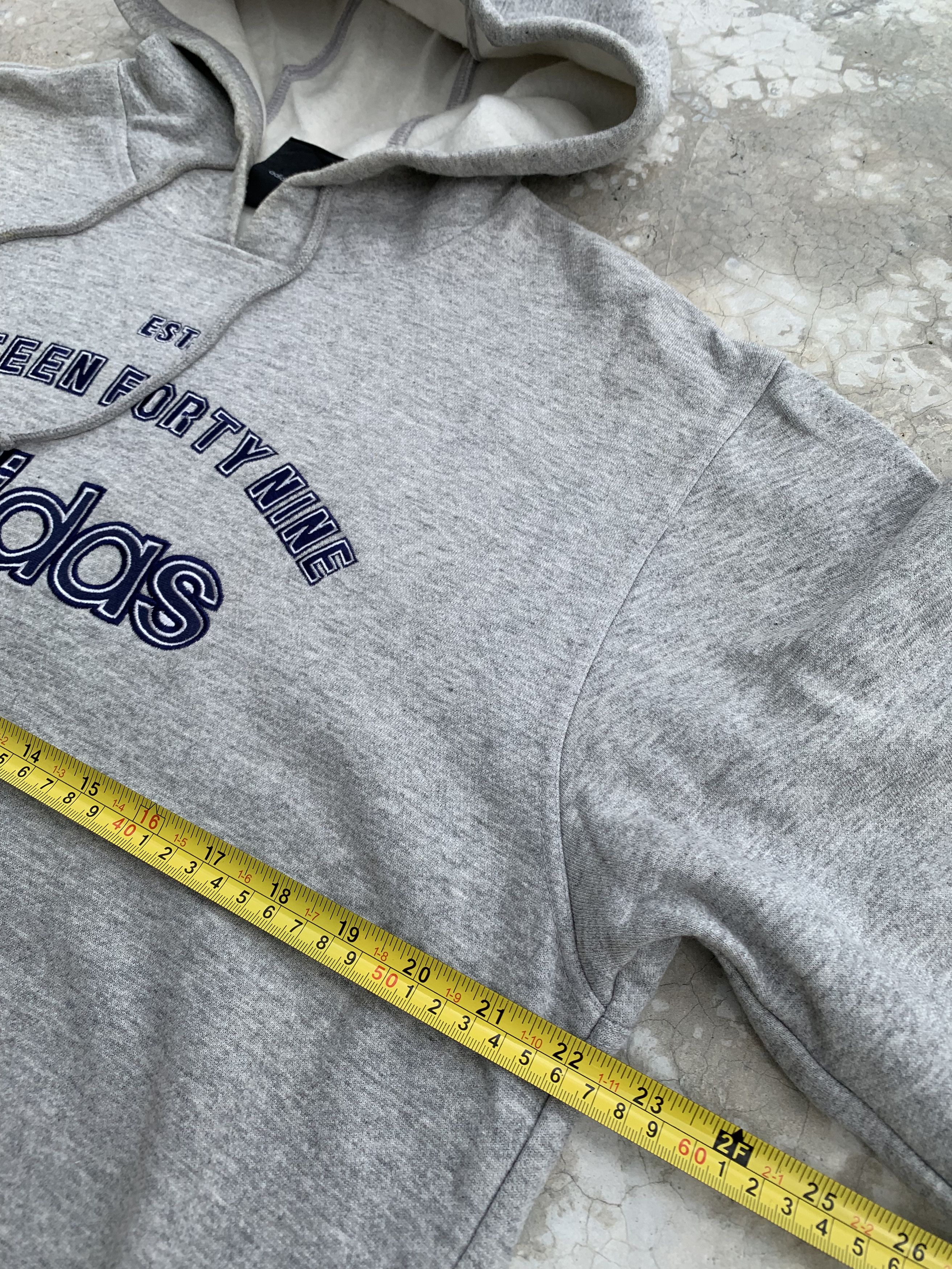 Adidas Vintage Adidas Embroidery Spell Out Logo Hoodie Size US L / EU 52-54 / 3 - 10 Thumbnail