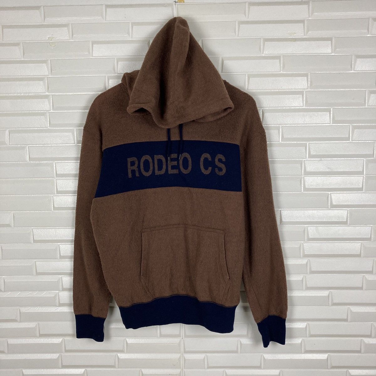 Japanese Brand Rodeo Cs Fleece Sweater Hoodie Size US M / EU 48-50 / 2 - 2 Thumbnail