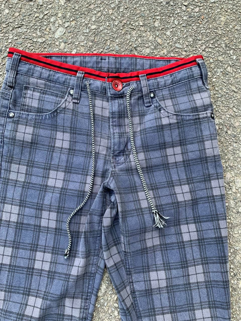 Edwin Vintage Edwin 503 Jerseys Stretchable Tartan Plaid Pants Size US 30 / EU 46 - 4 Thumbnail