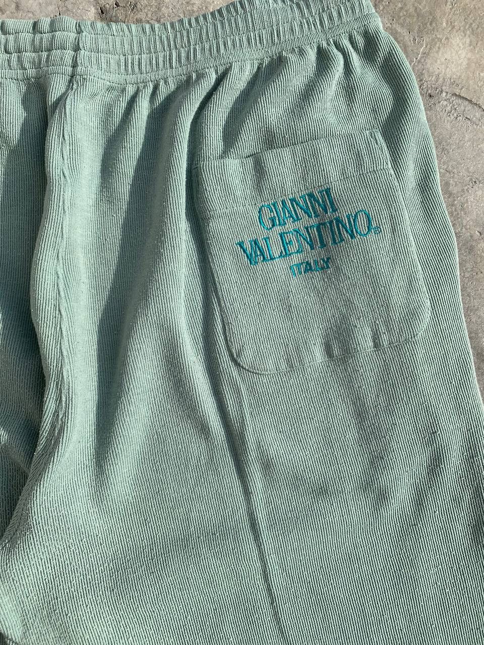 Gianni Valentino Vintage Gianni Valentino Embroidered Logo Jogger Pants Size US 33 - 4 Thumbnail