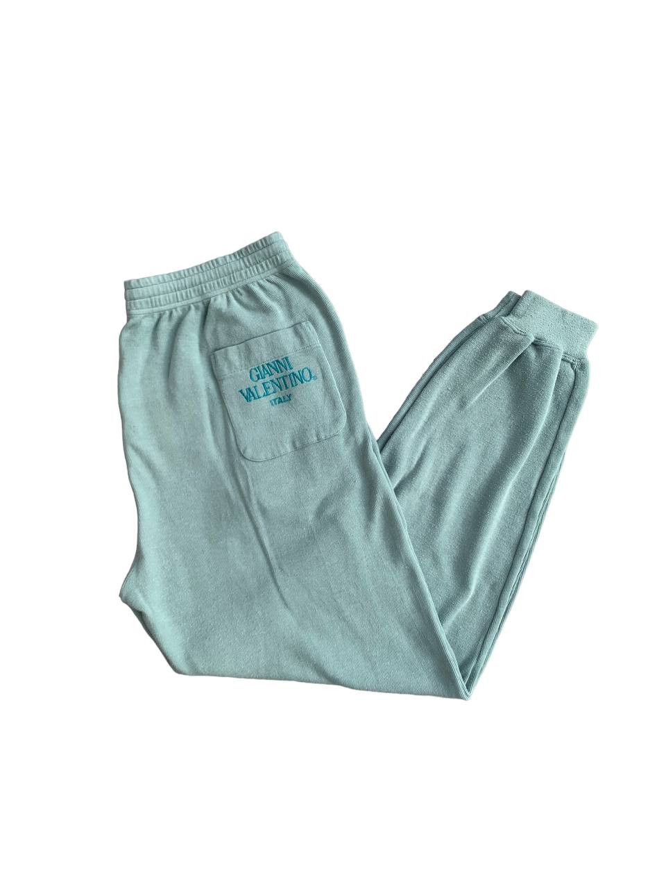 Gianni Valentino Vintage Gianni Valentino Embroidered Logo Jogger Pants Size US 33 - 1 Thumbnail