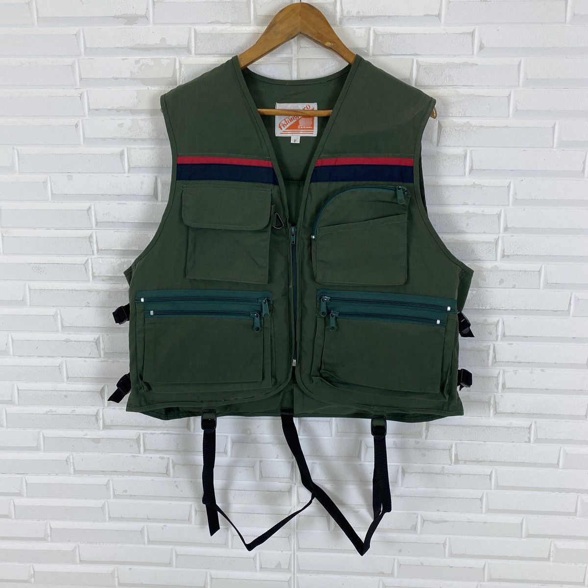 Japanese Brand Fishing Pro Sasaki Japanese Foam Cube Inside Vest Size US M / EU 48-50 / 2 - 2 Thumbnail