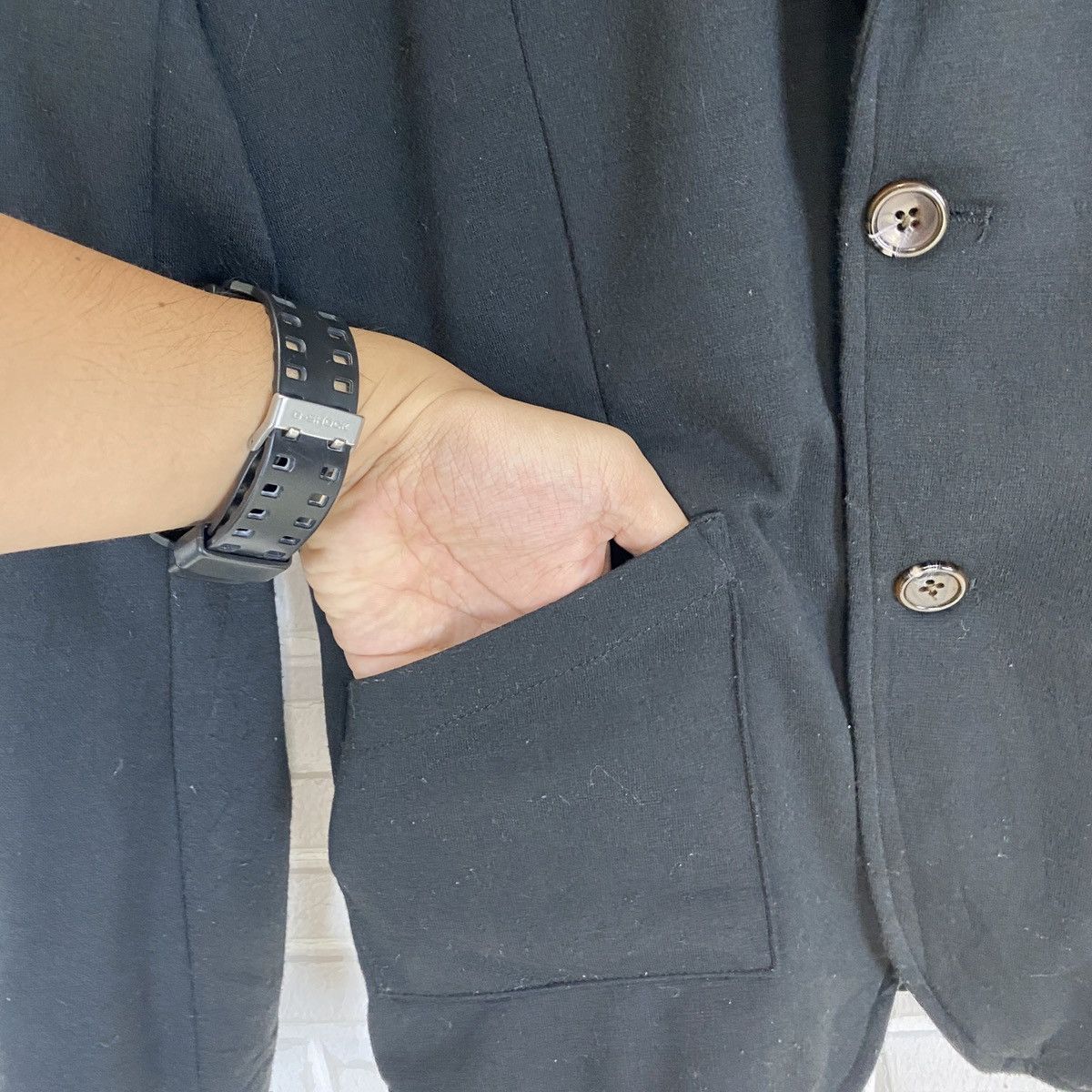 Japanese Brand 🔥LAST PRICE🔥 Avail Avantgarde Casual Polyester Blazer Size 38R - 9 Thumbnail