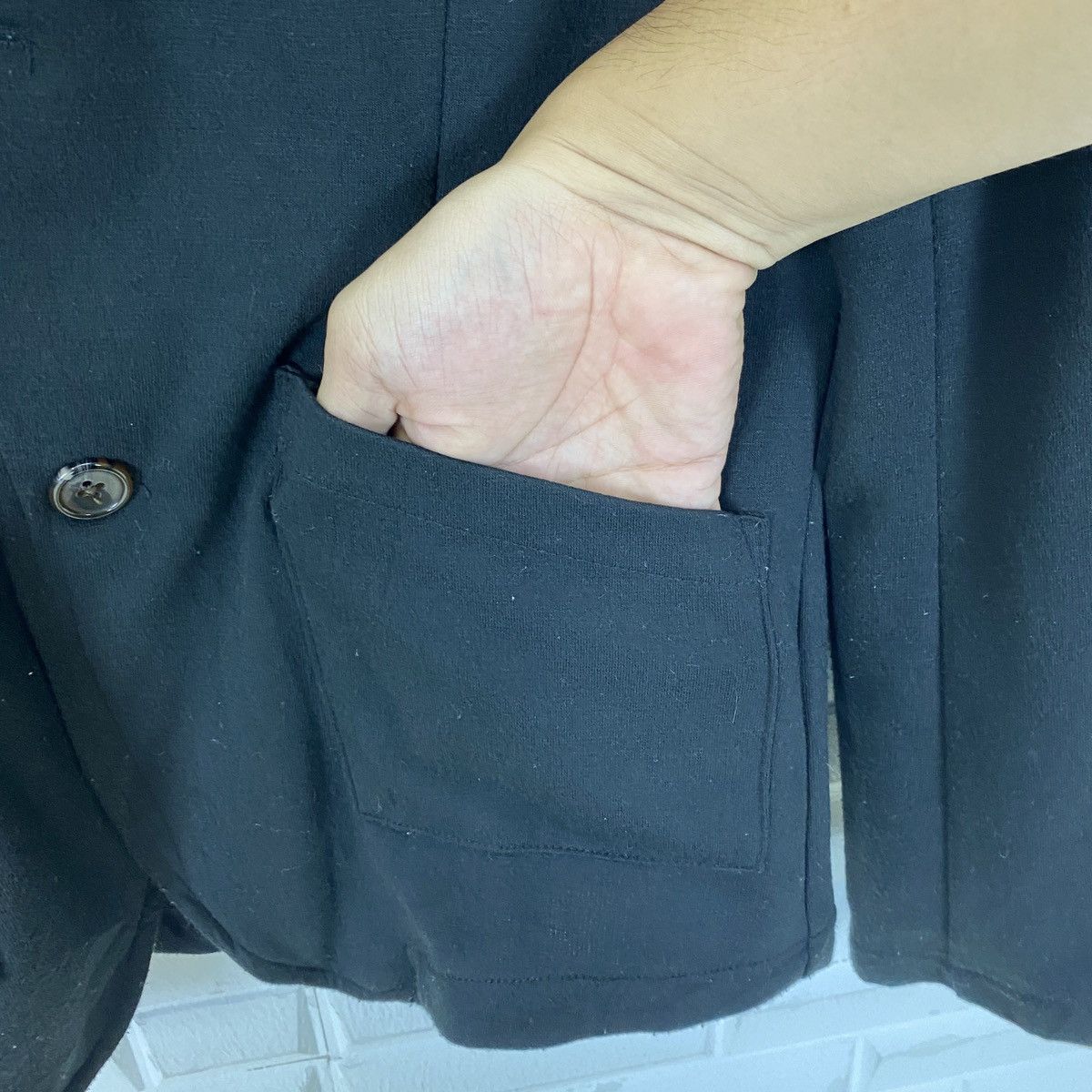 Japanese Brand 🔥LAST PRICE🔥 Avail Avantgarde Casual Polyester Blazer Size 38R - 11 Thumbnail