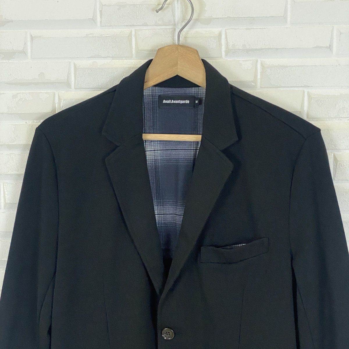 Japanese Brand 🔥LAST PRICE🔥 Avail Avantgarde Casual Polyester Blazer Size 38R - 4 Thumbnail