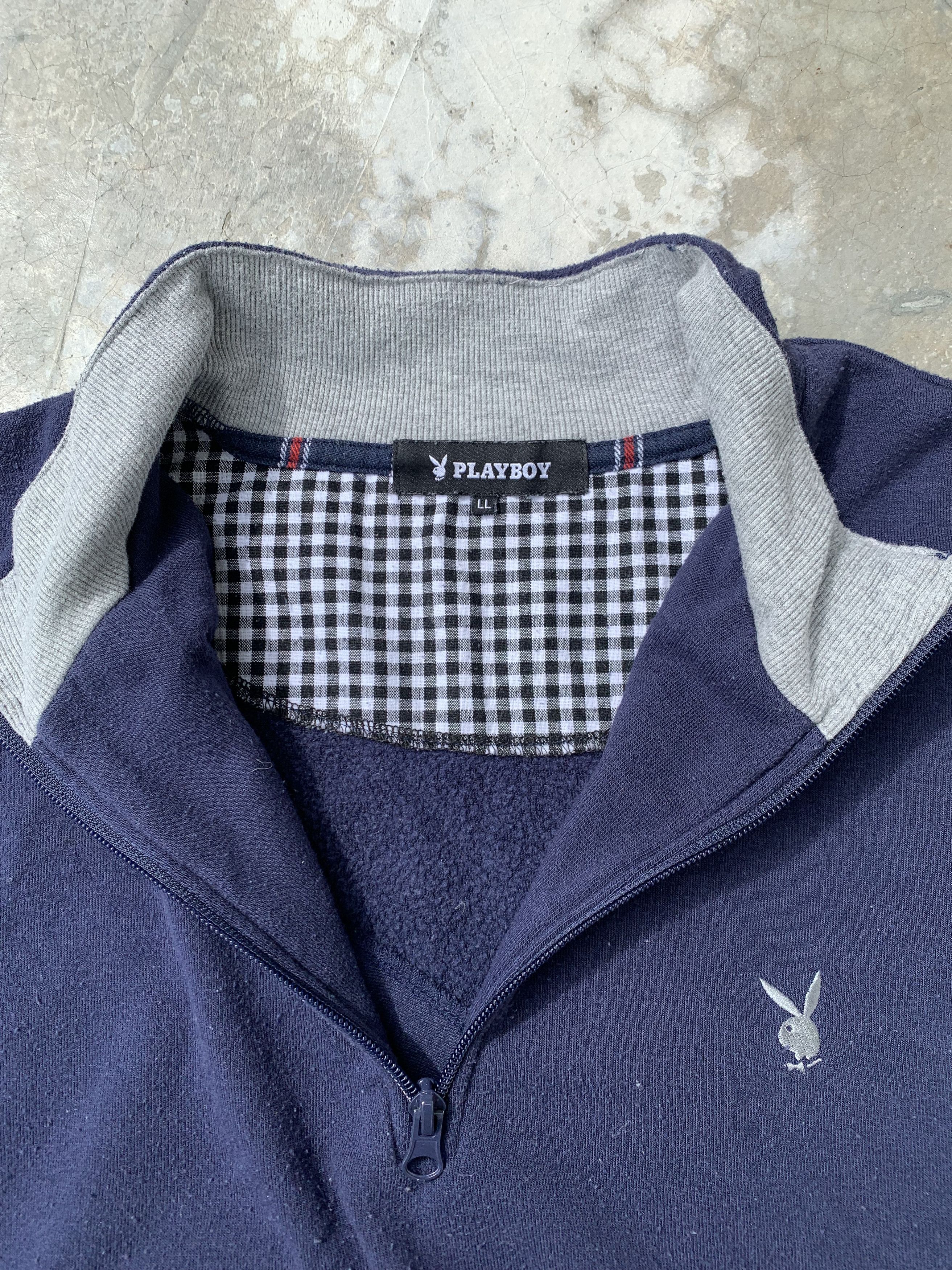 Playboy Vintage Playboy Small Logo Halfzip Sweatshirt Size US L / EU 52-54 / 3 - 7 Thumbnail