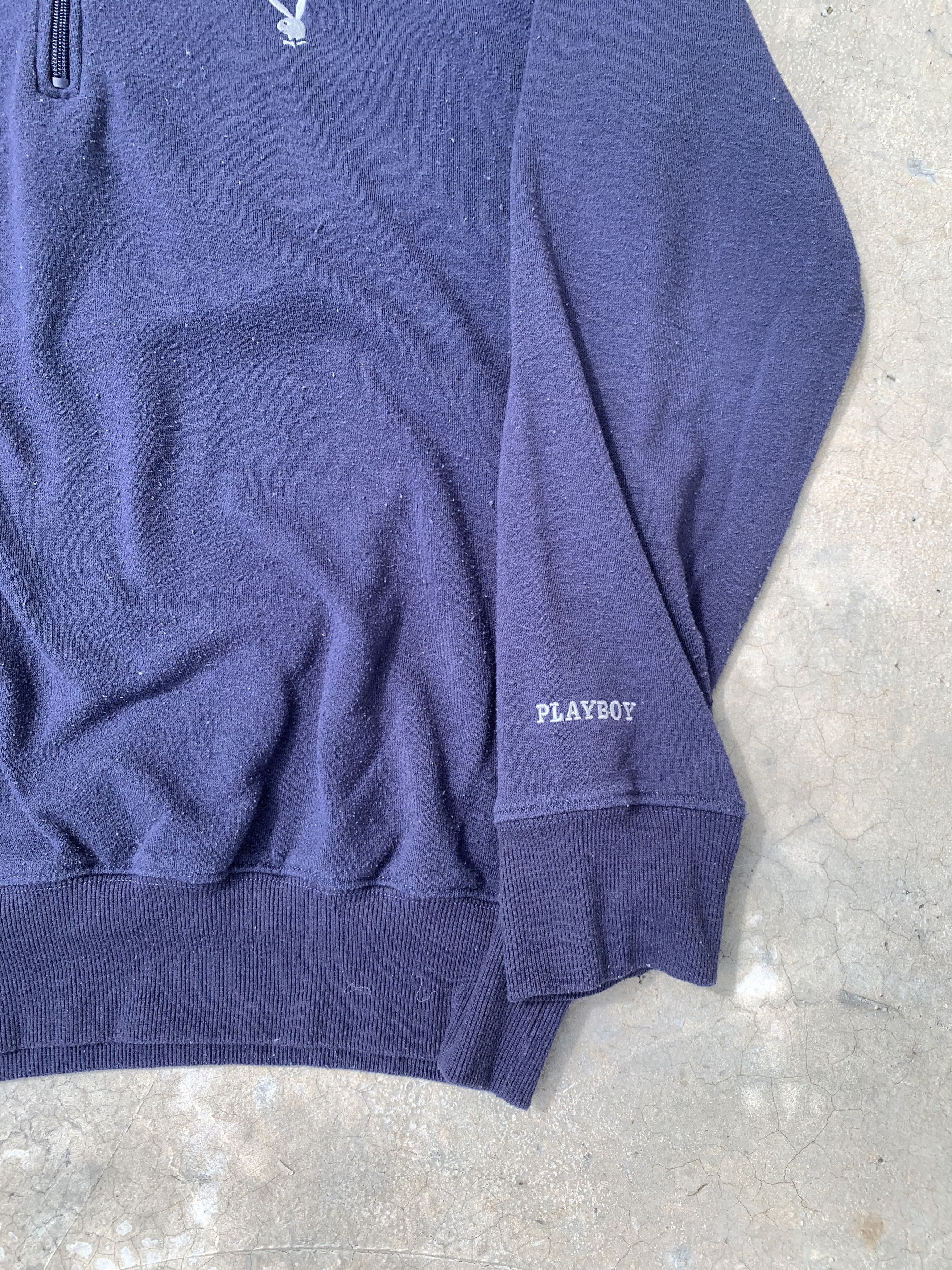 Playboy Vintage Playboy Small Logo Halfzip Sweatshirt Size US L / EU 52-54 / 3 - 4 Thumbnail