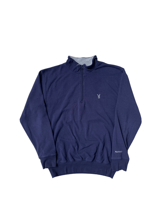 Playboy half zip online sweatshirt