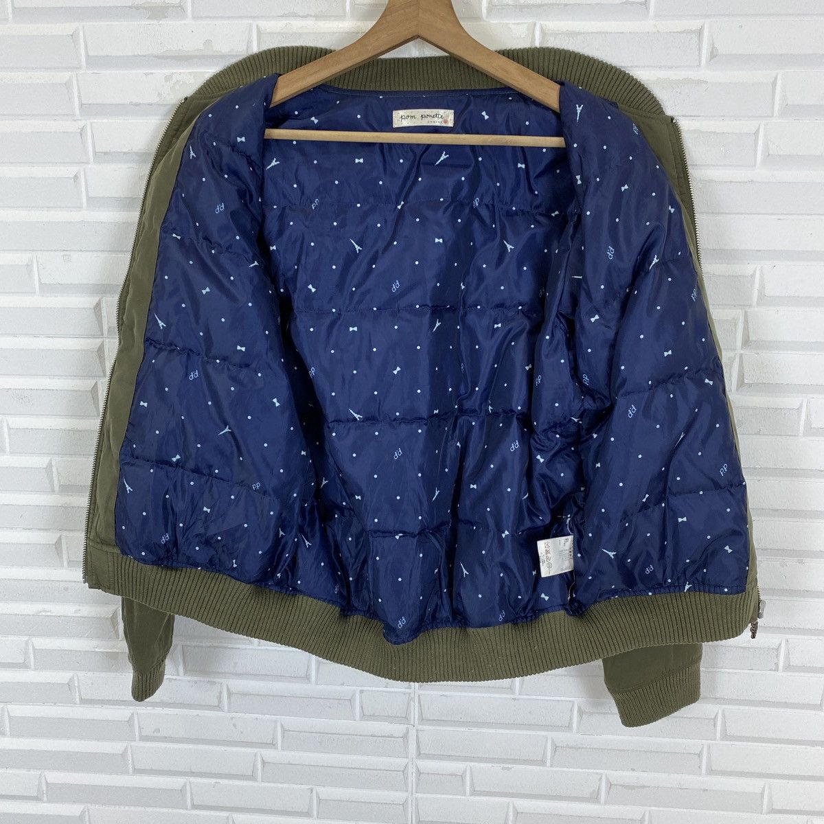 Japanese Brand 🔥LAST PRICE🔥Japanese Pom Ponette Junior Bomber Jacket Size XL / US 12-14 / IT 48-50 - 16 Thumbnail