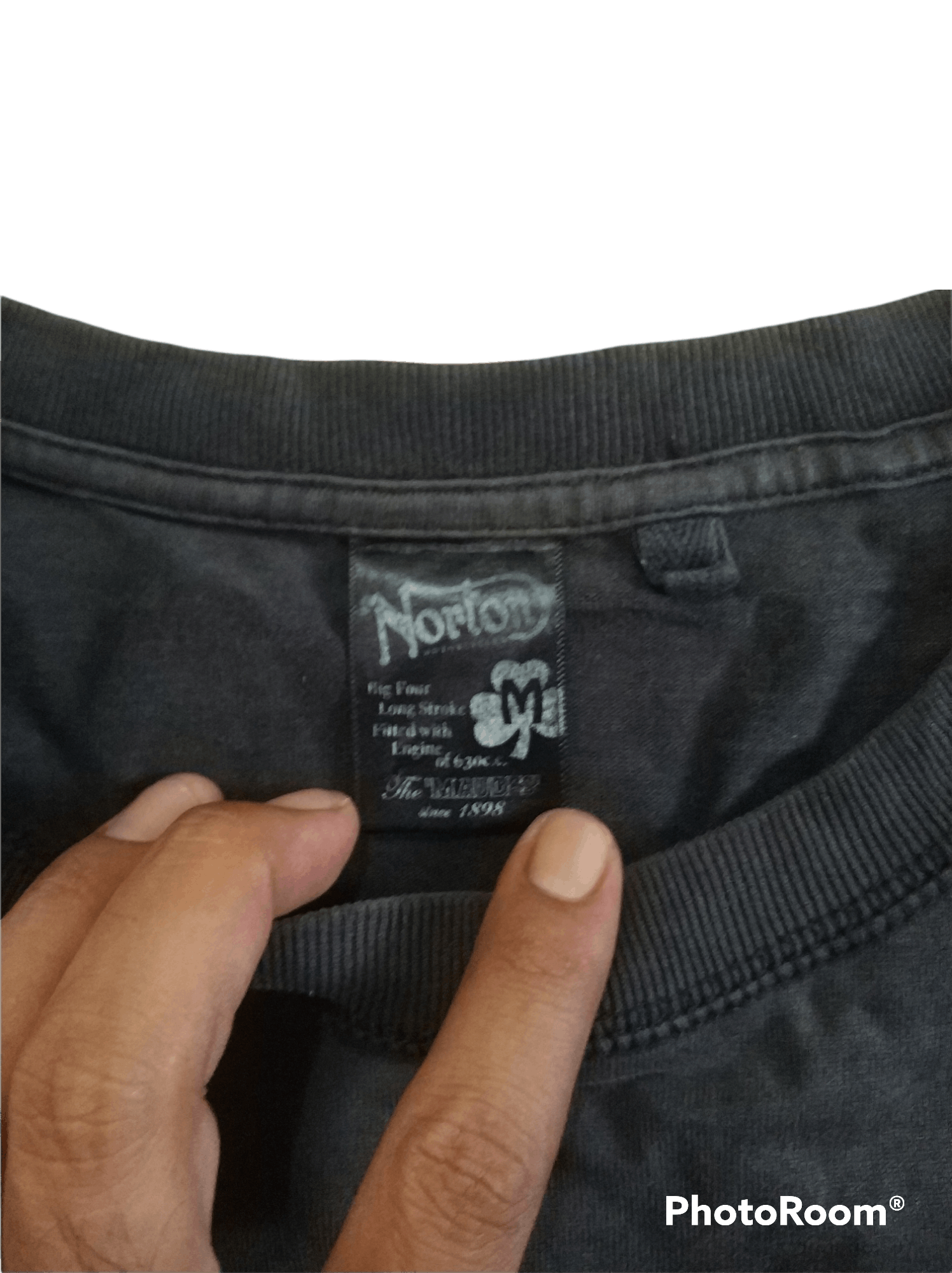 Norton 🔥Distressed Norton Created A Legend Long Sleeves Size US S / EU 44-46 / 1 - 6 Thumbnail