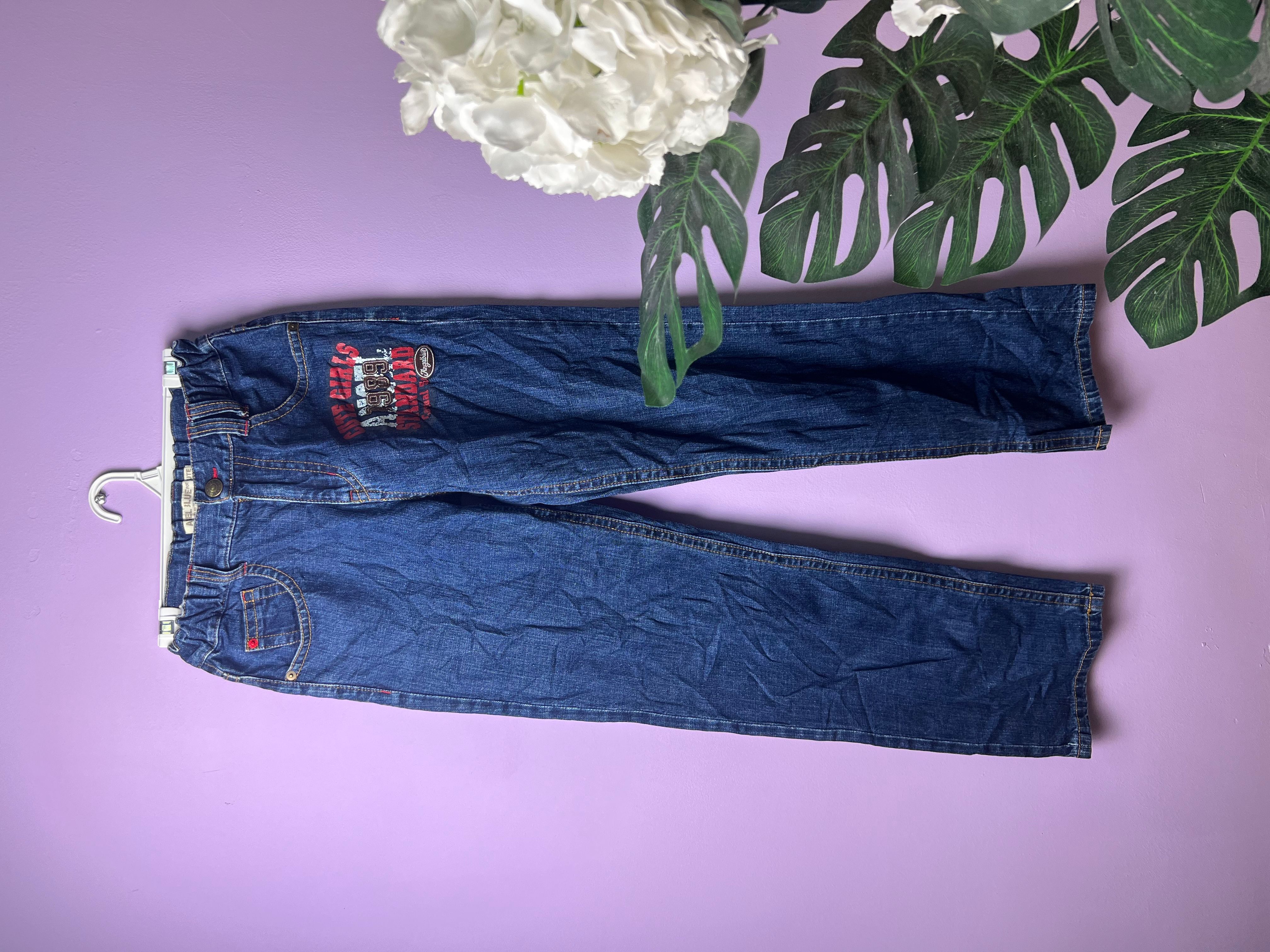 Pre-owned Beauty Beast Angel Blue Patches Denim In Dark Blue