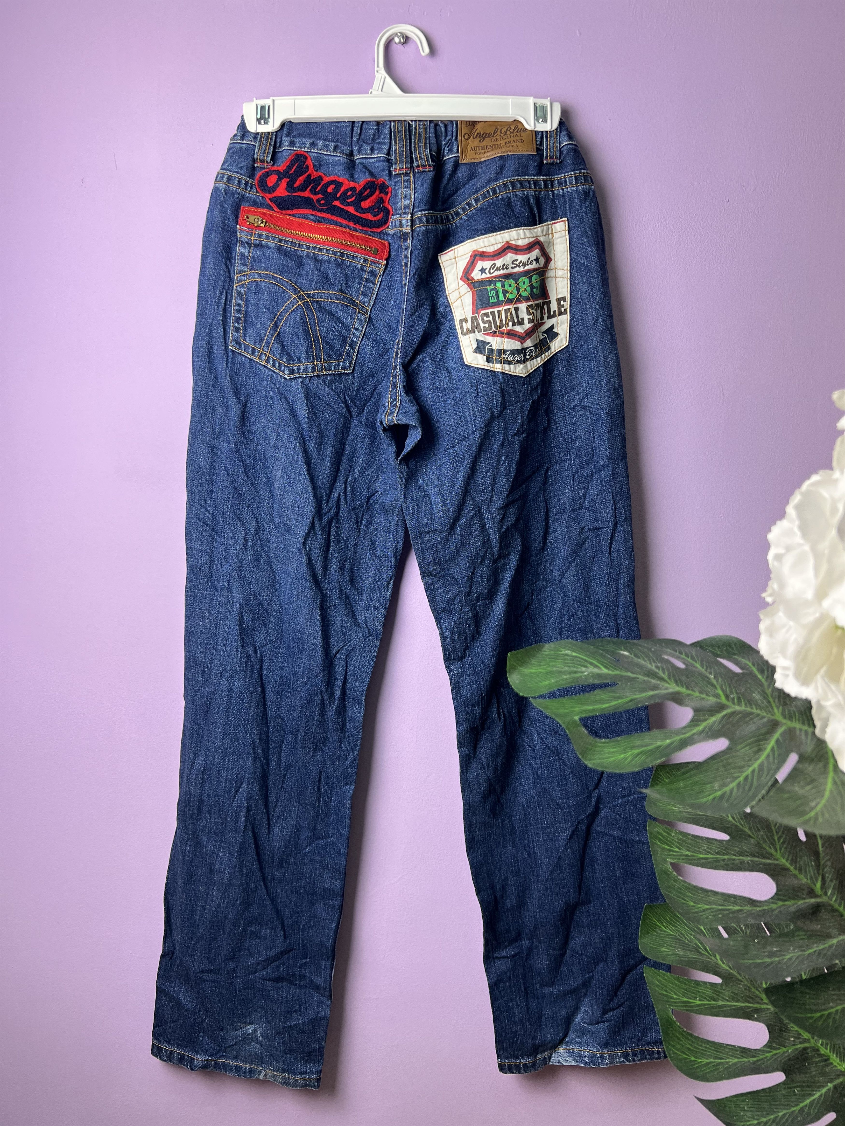 Angel Blue 🔥Angel Blue Patches Denim Size US 30 / EU 46 - 3 Thumbnail