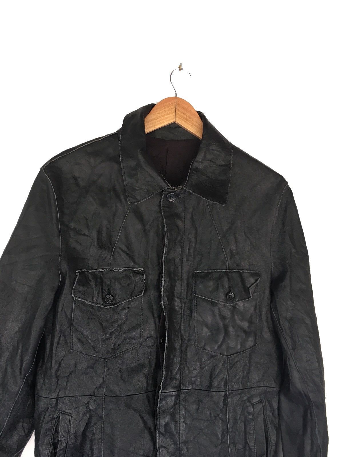 Tornado Mart Vintage Tornado mart leather black jackets Size US L / EU 52-54 / 3 - 4 Thumbnail