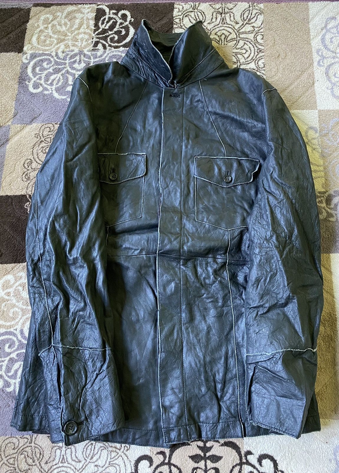 Tornado Mart Vintage Tornado mart leather black jackets Size US L / EU 52-54 / 3 - 2 Thumbnail