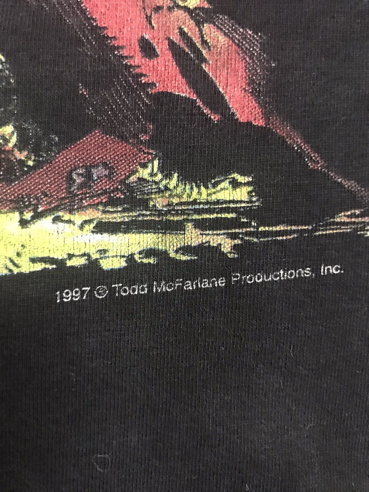 DC Comics Vintage 97 SPAWN DC Comic Giant Tag Very Rare Archival Shirt Size US L / EU 52-54 / 3 - 3 Thumbnail