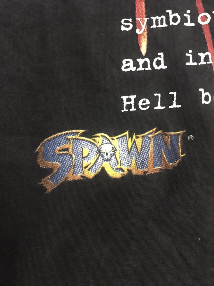 DC Comics Vintage 97 SPAWN DC Comic Giant Tag Very Rare Archival Shirt Size US L / EU 52-54 / 3 - 14 Thumbnail