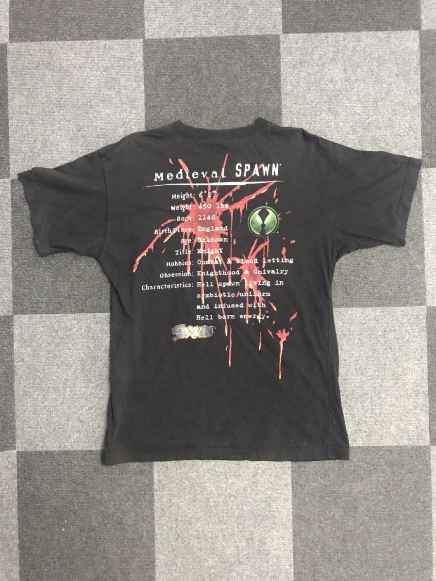 DC Comics Vintage 97 SPAWN DC Comic Giant Tag Very Rare Archival Shirt Size US L / EU 52-54 / 3 - 12 Thumbnail