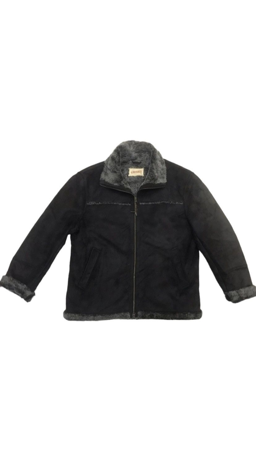 Vintage VTG Carter’s Shearling Jacket Size US XL / EU 56 / 4 - 1 Thumbnail