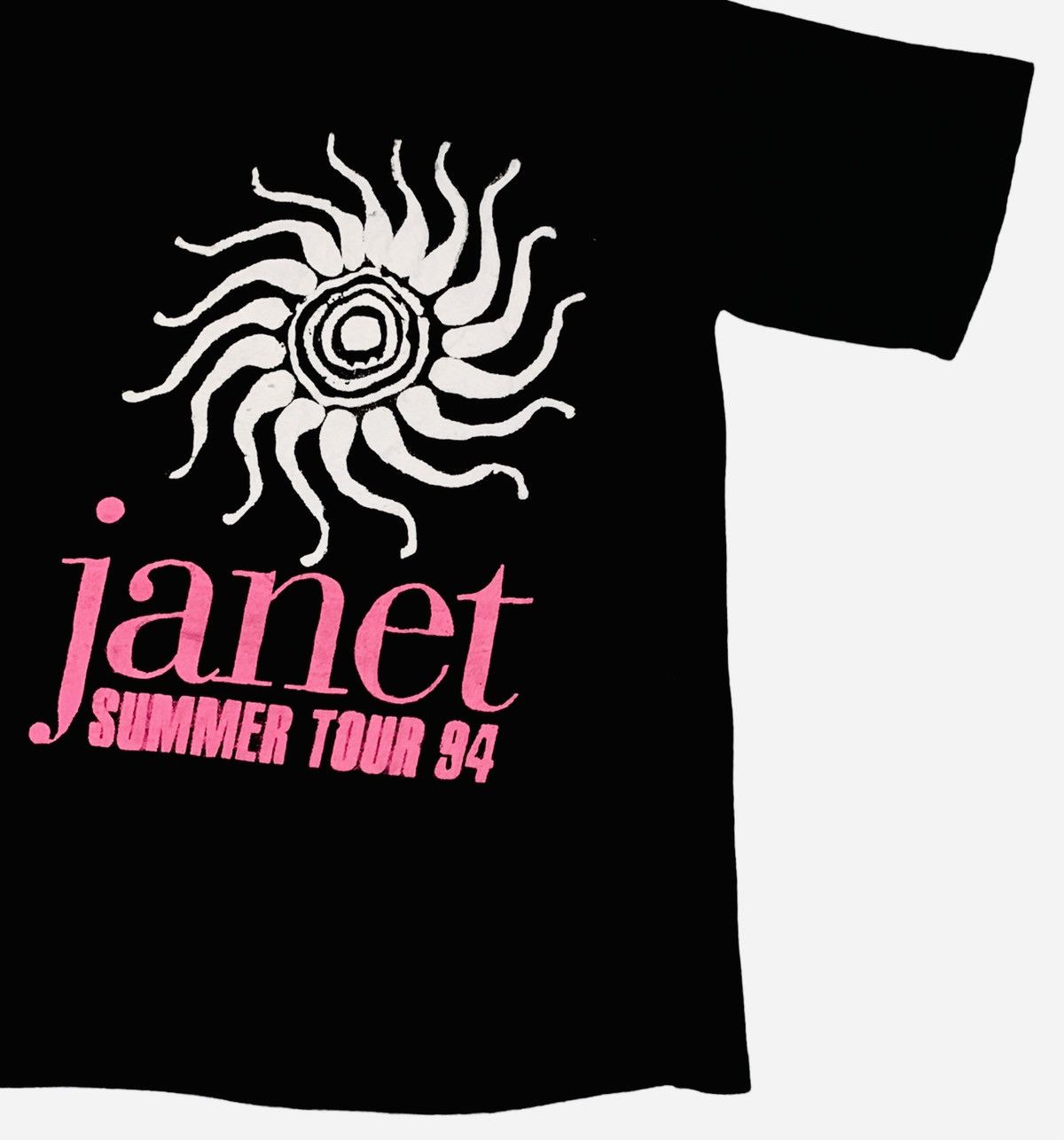 Band Tees Rare Vintage Singer Janet Jackson Summer Tour T-shirt 1994s Size US L / EU 52-54 / 3 - 6 Thumbnail